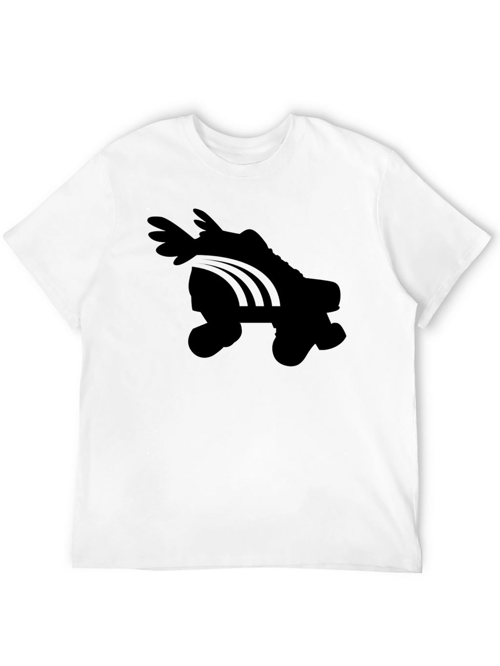 Roller Skate Graphic Tee - Black T-Shirt