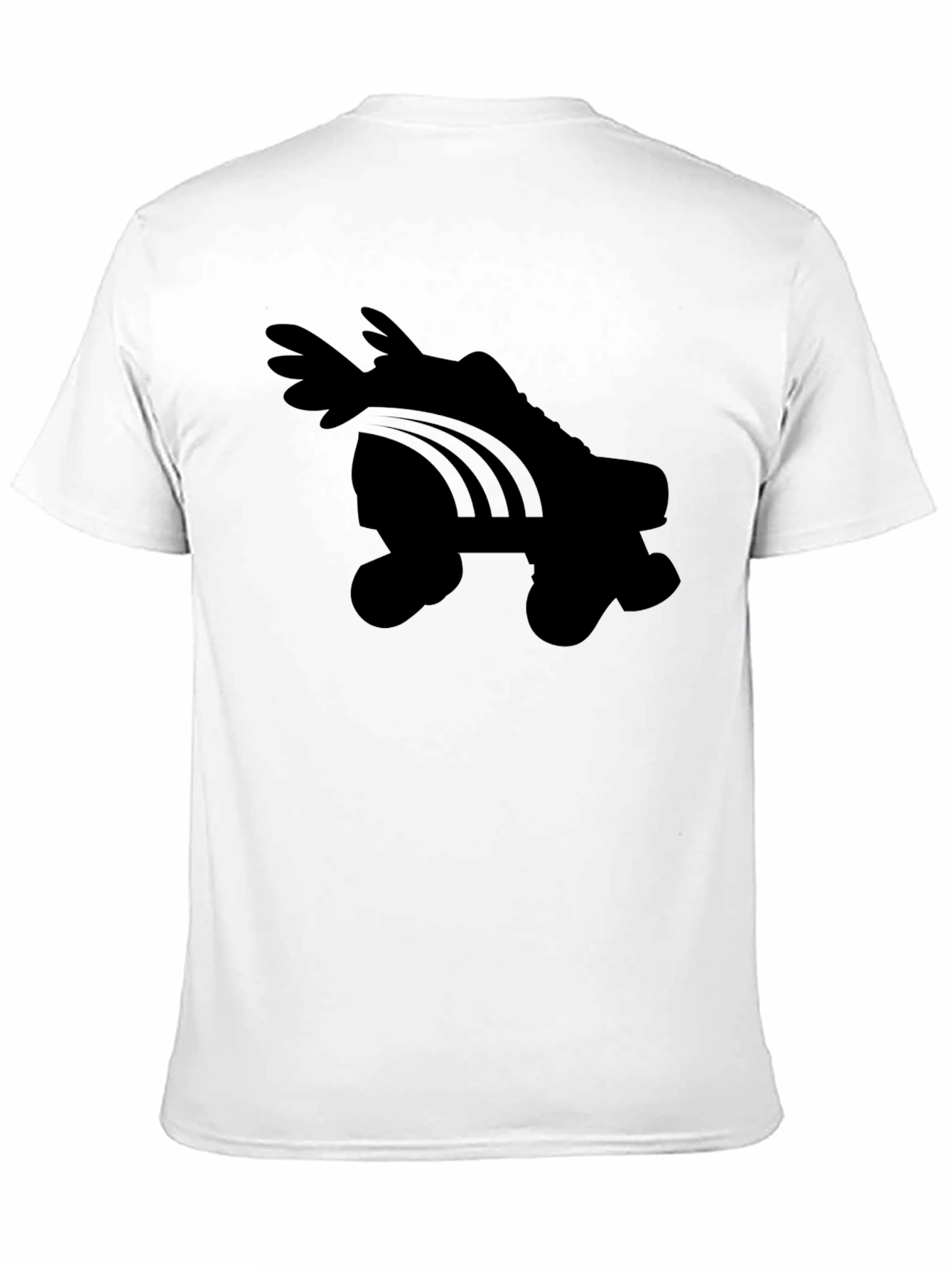 Roller Skate Graphic Tee - Black T-Shirt