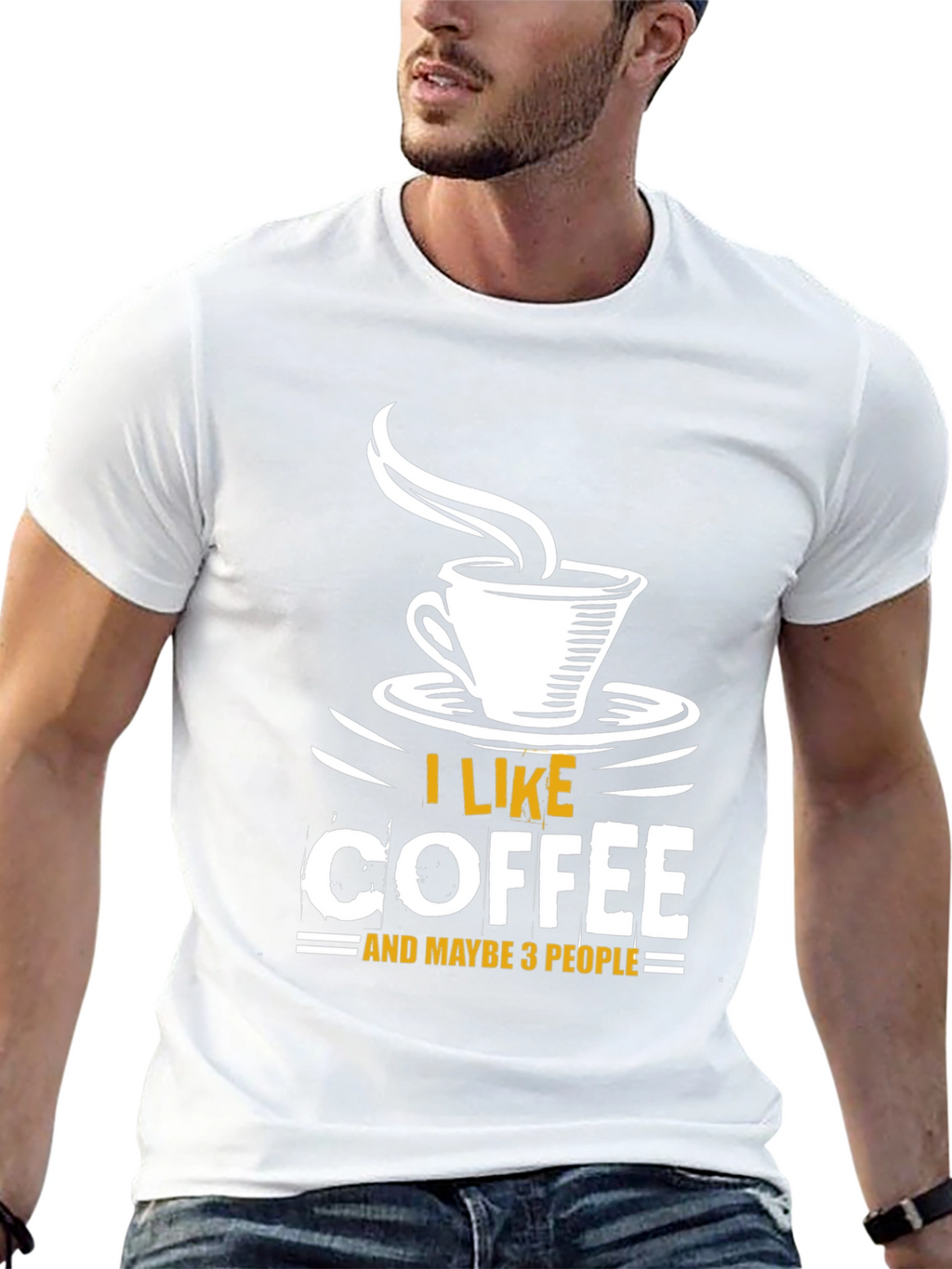 I Like Coffee and Maybe 3 People T-Shirt