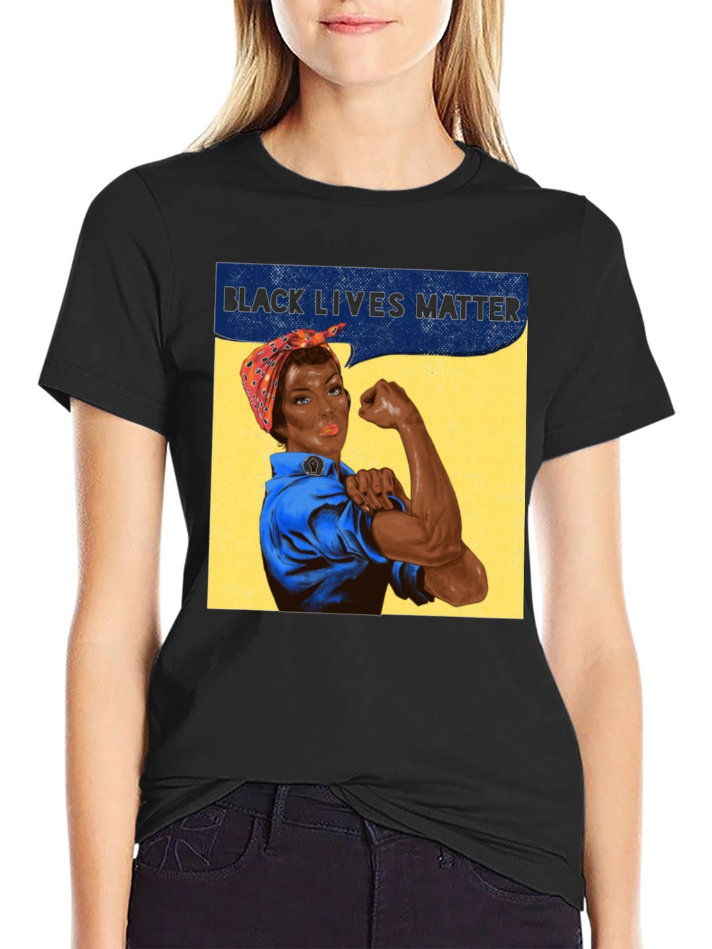 Rosie the Riveter BLM T-Shirt