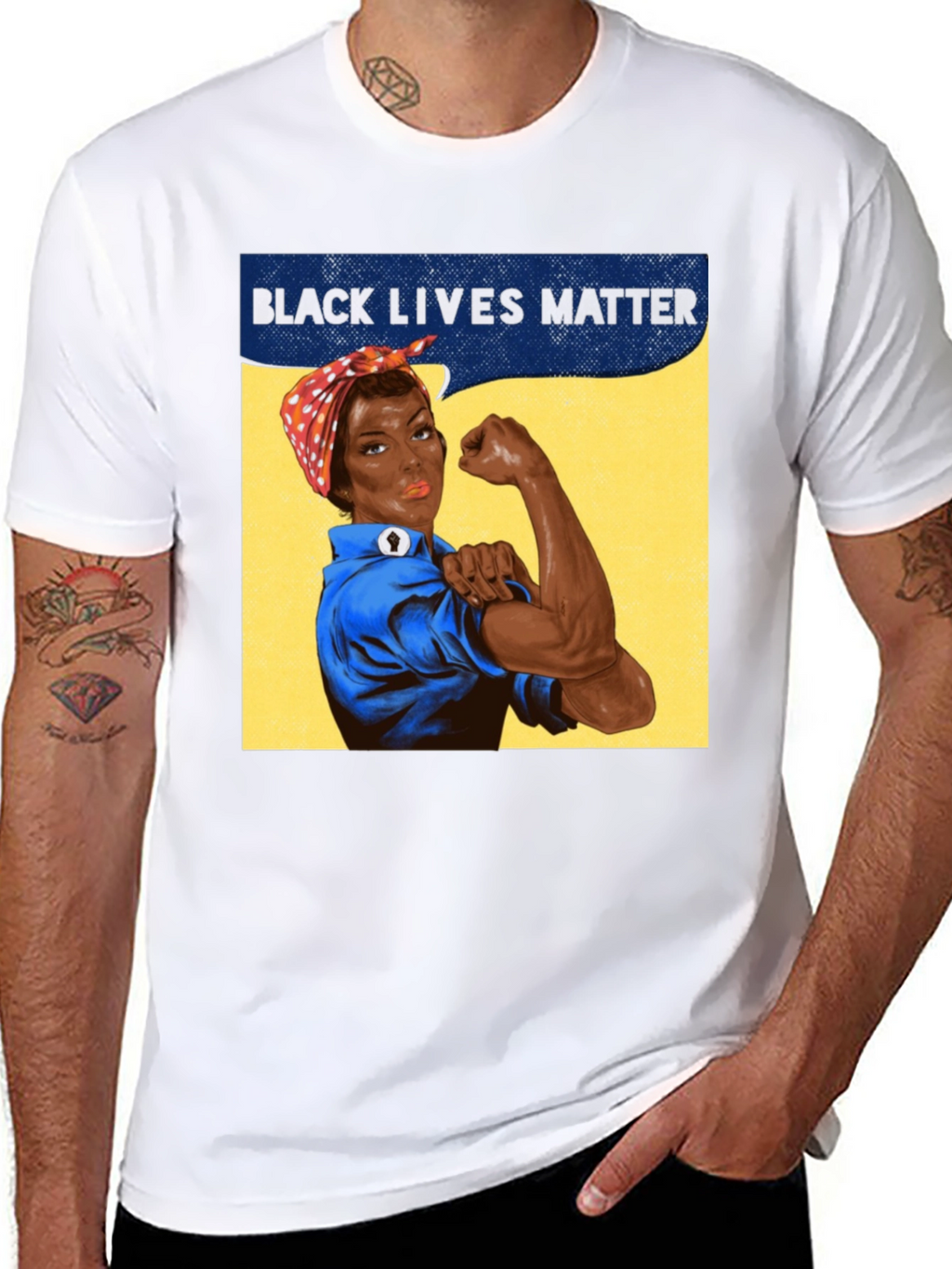 Rosie the Riveter BLM T-Shirt