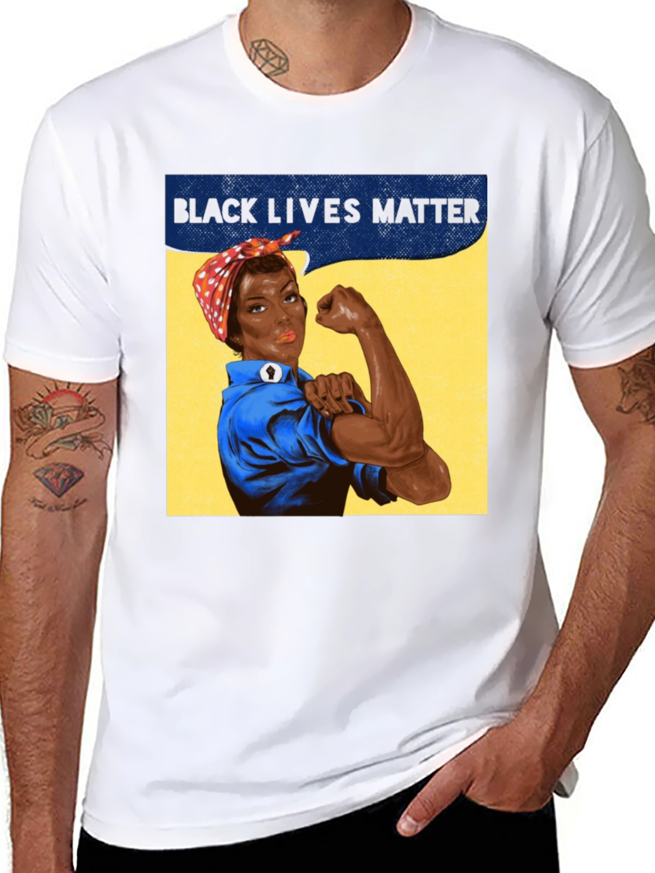 Rosie the Riveter BLM T-Shirt