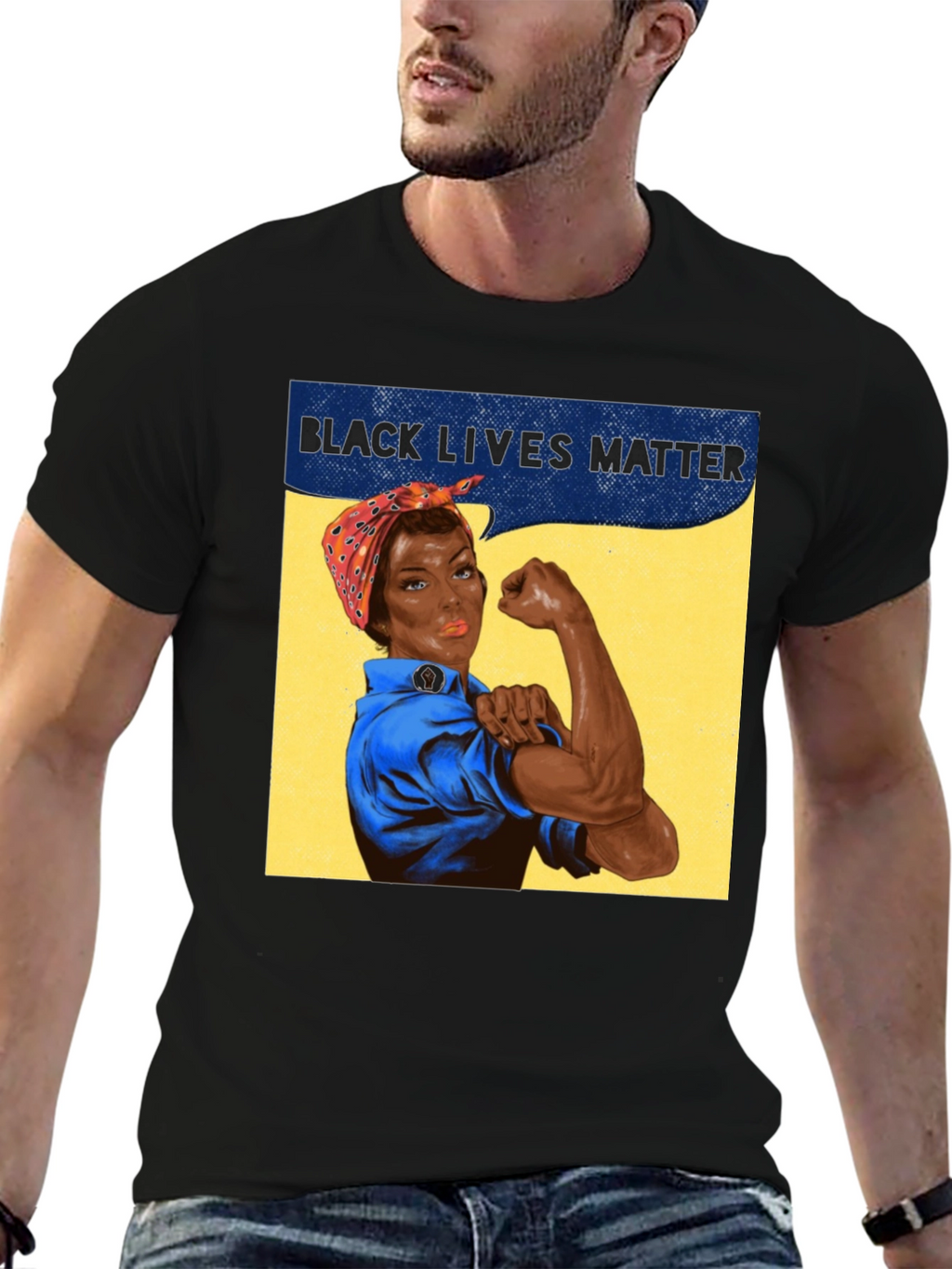Rosie the Riveter BLM T-Shirt