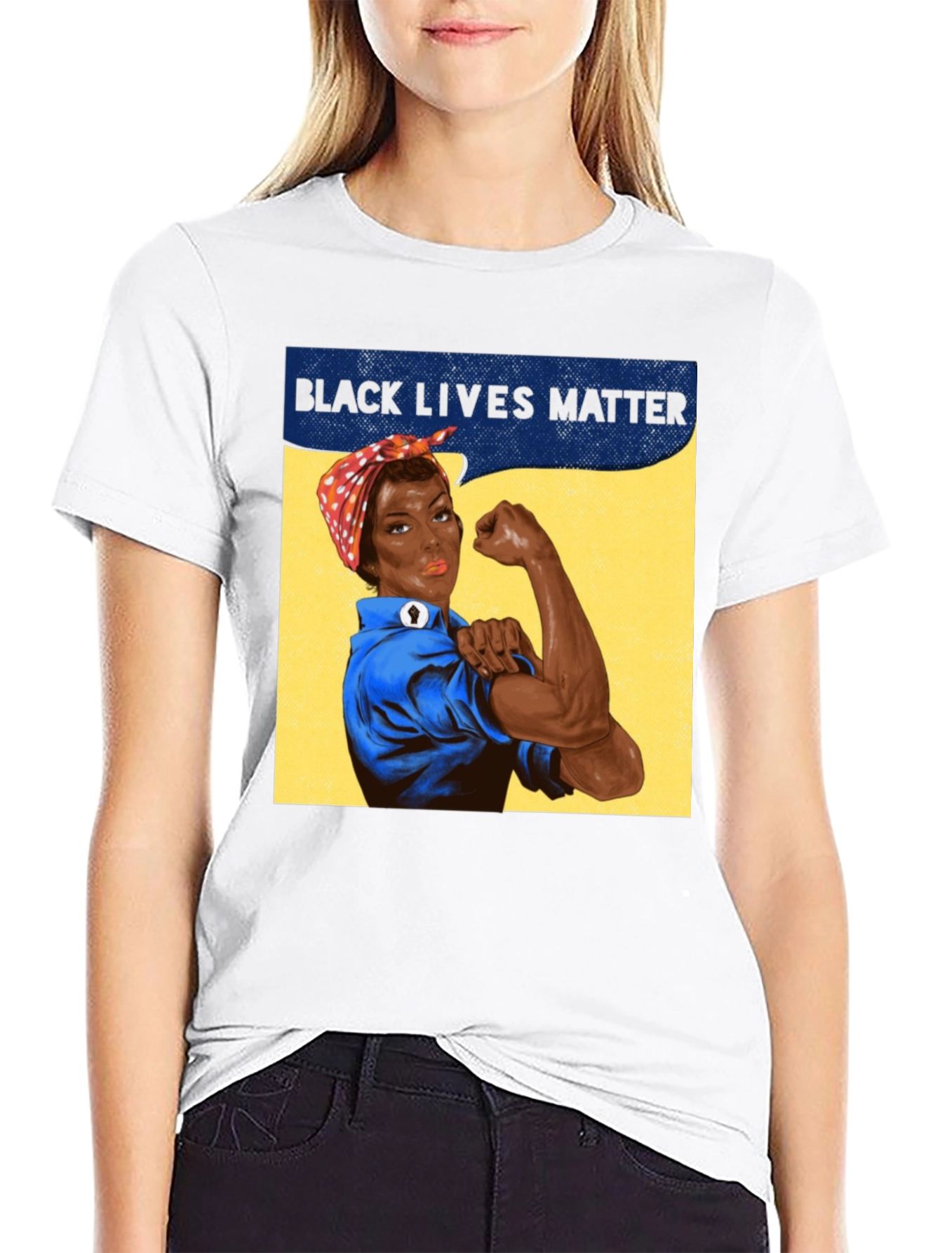 Rosie the Riveter BLM T-Shirt