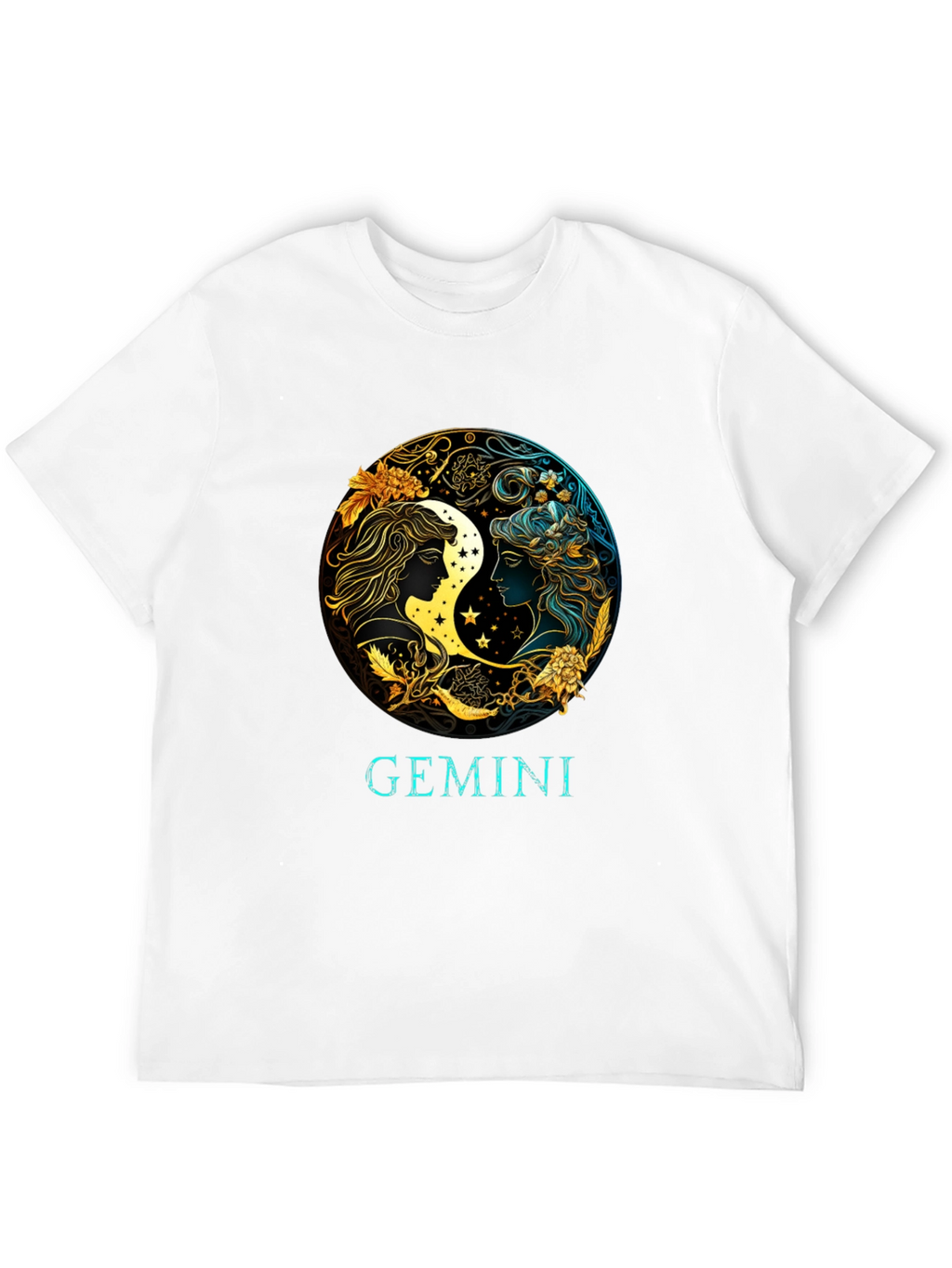 Gemini Zodiac Sign Graphic Tee