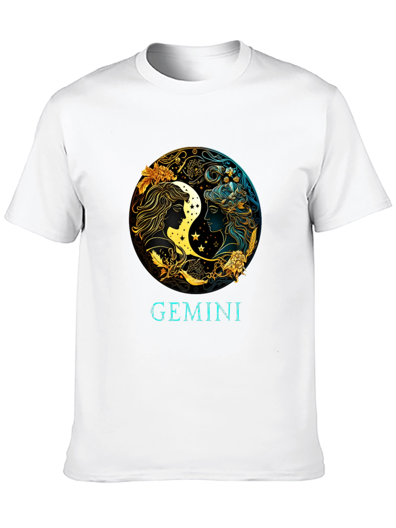 Gemini Zodiac Sign Graphic Tee