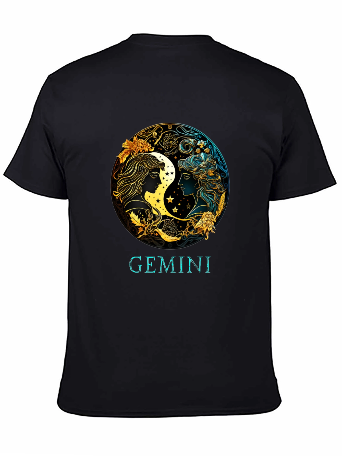 Gemini Zodiac Sign Graphic Tee