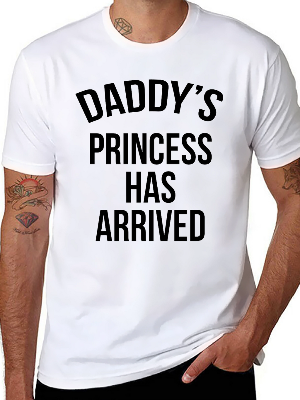 Daddys Princess Has Arrived - Mens Graphic Tee