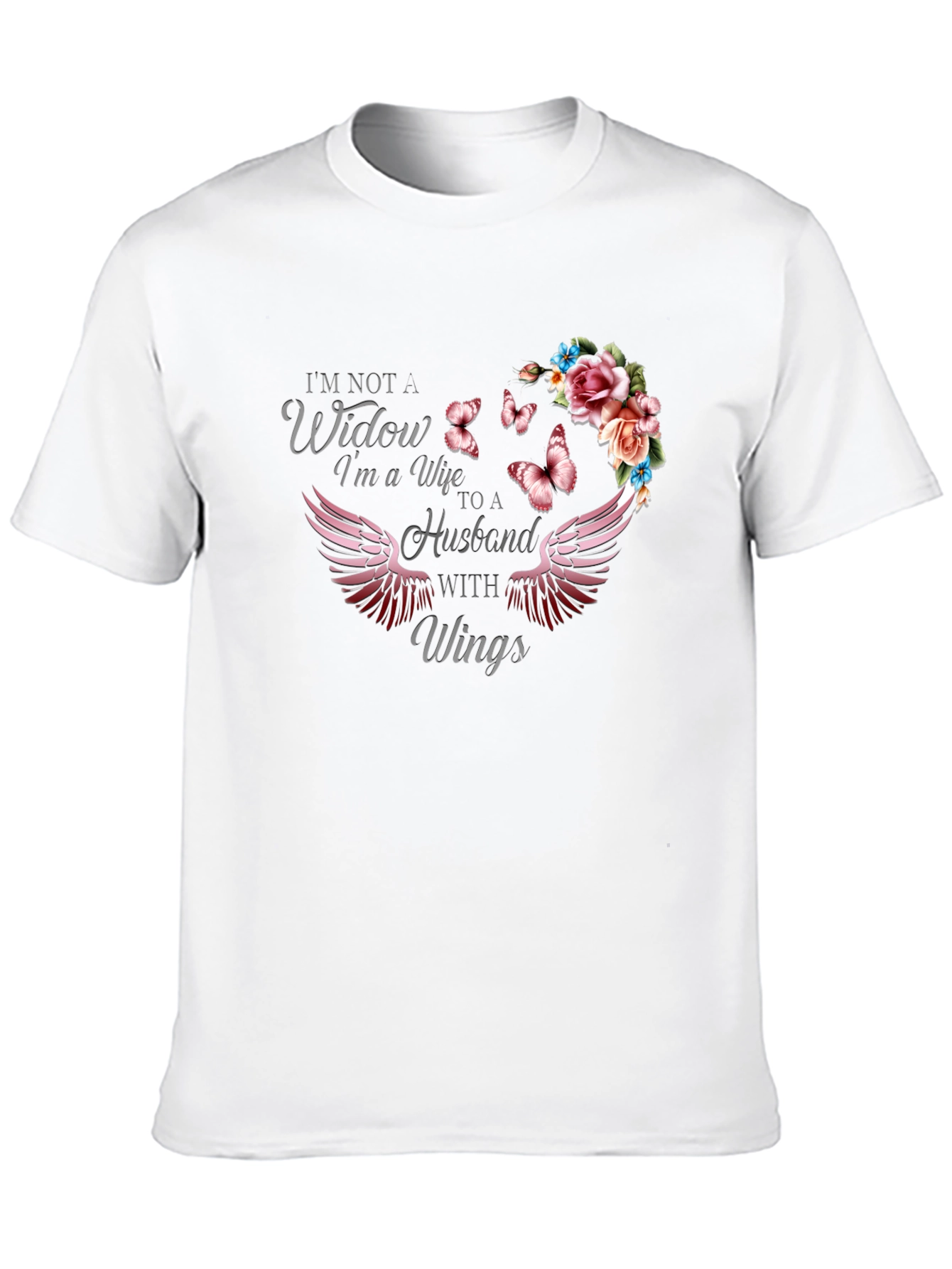 Wife to a Husband with Wings T-Shirt