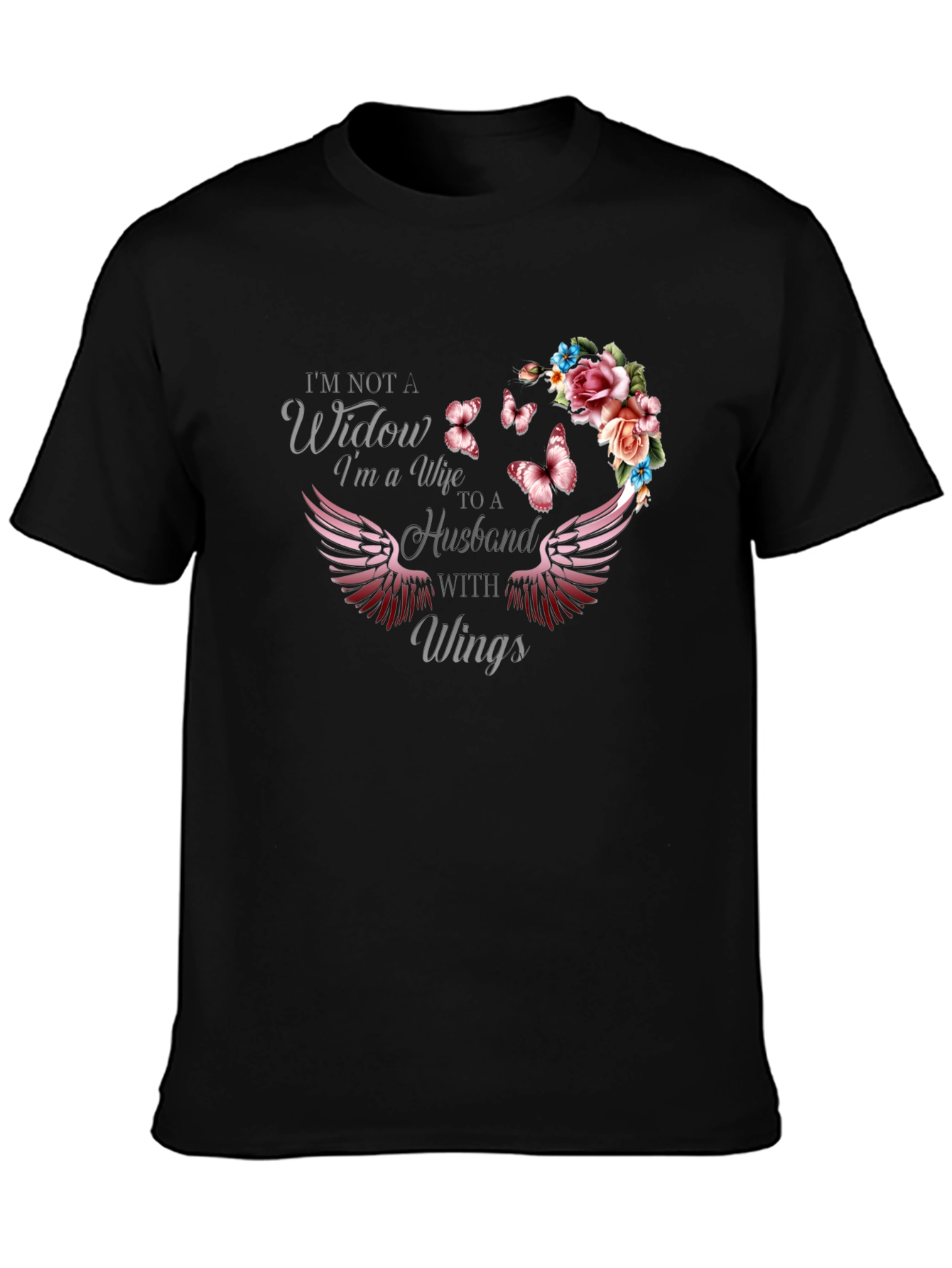 Wife to a Husband with Wings T-Shirt