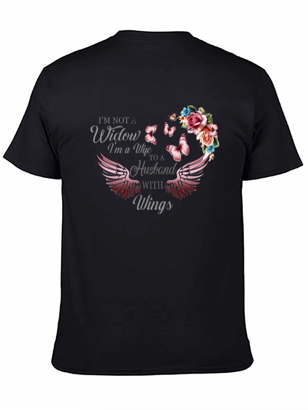 Wife to a Husband with Wings T-Shirt