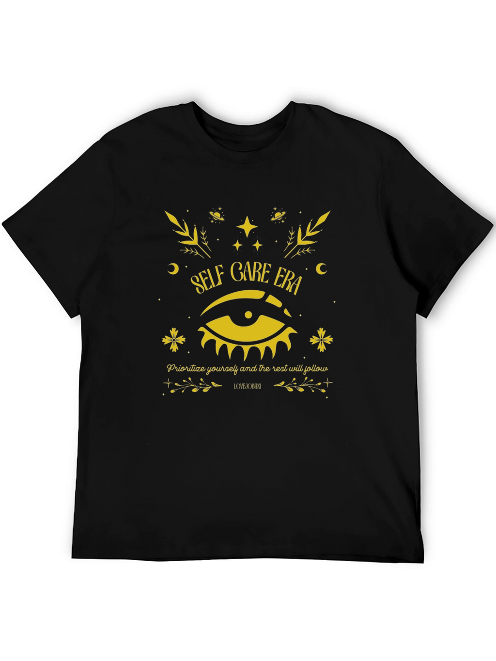 Self Care Era Graphic Tee - Black