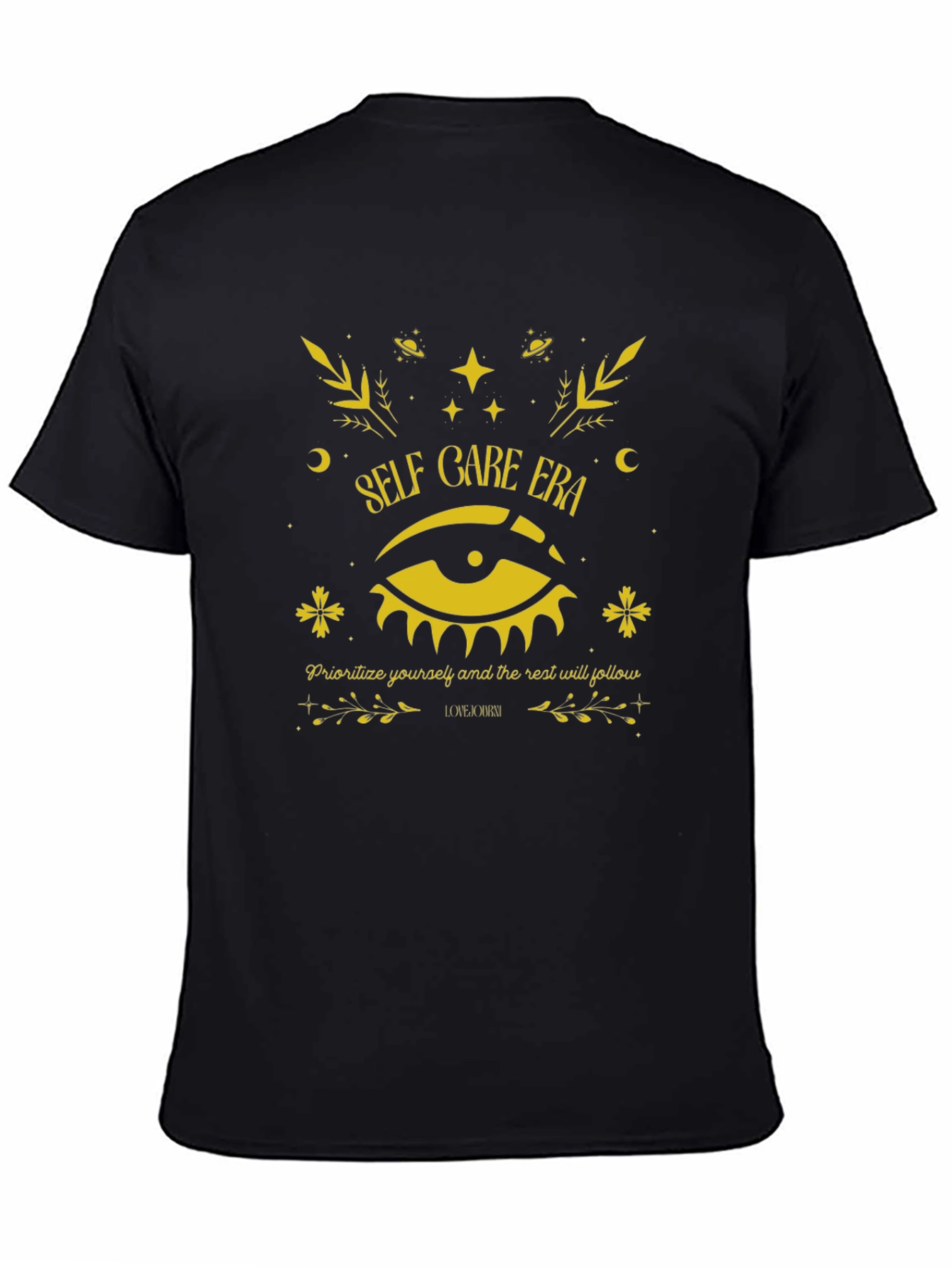 Self Care Era Graphic Tee - Black
