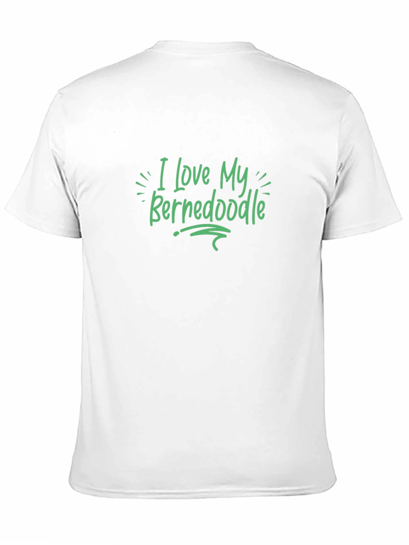 I Love My Bernedoodle Graphic Tee - Black