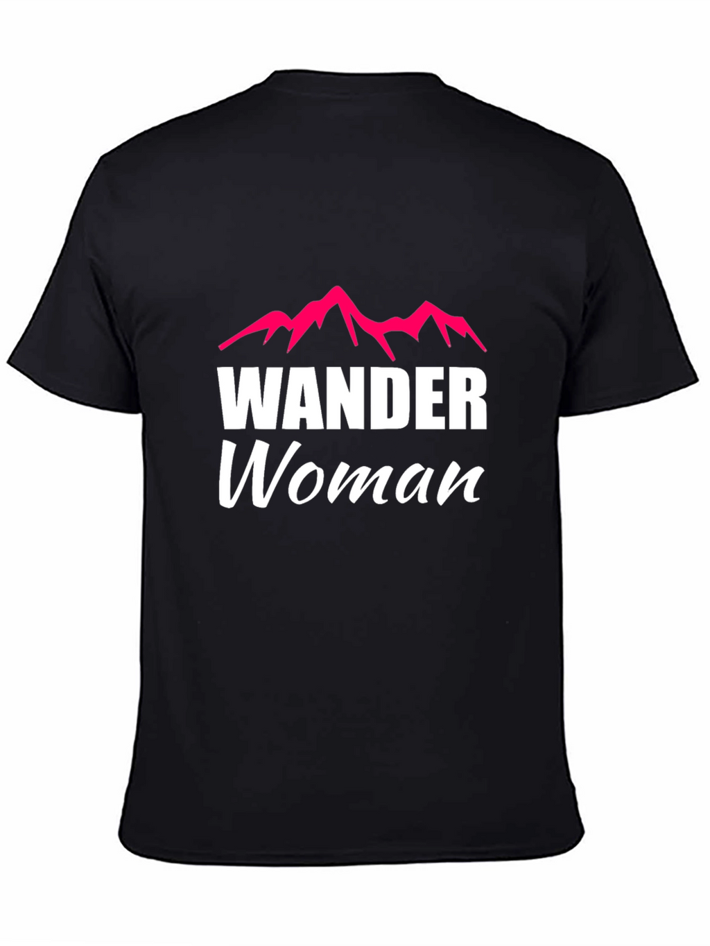 Wander Woman Graphic Tee - Black T-Shirt