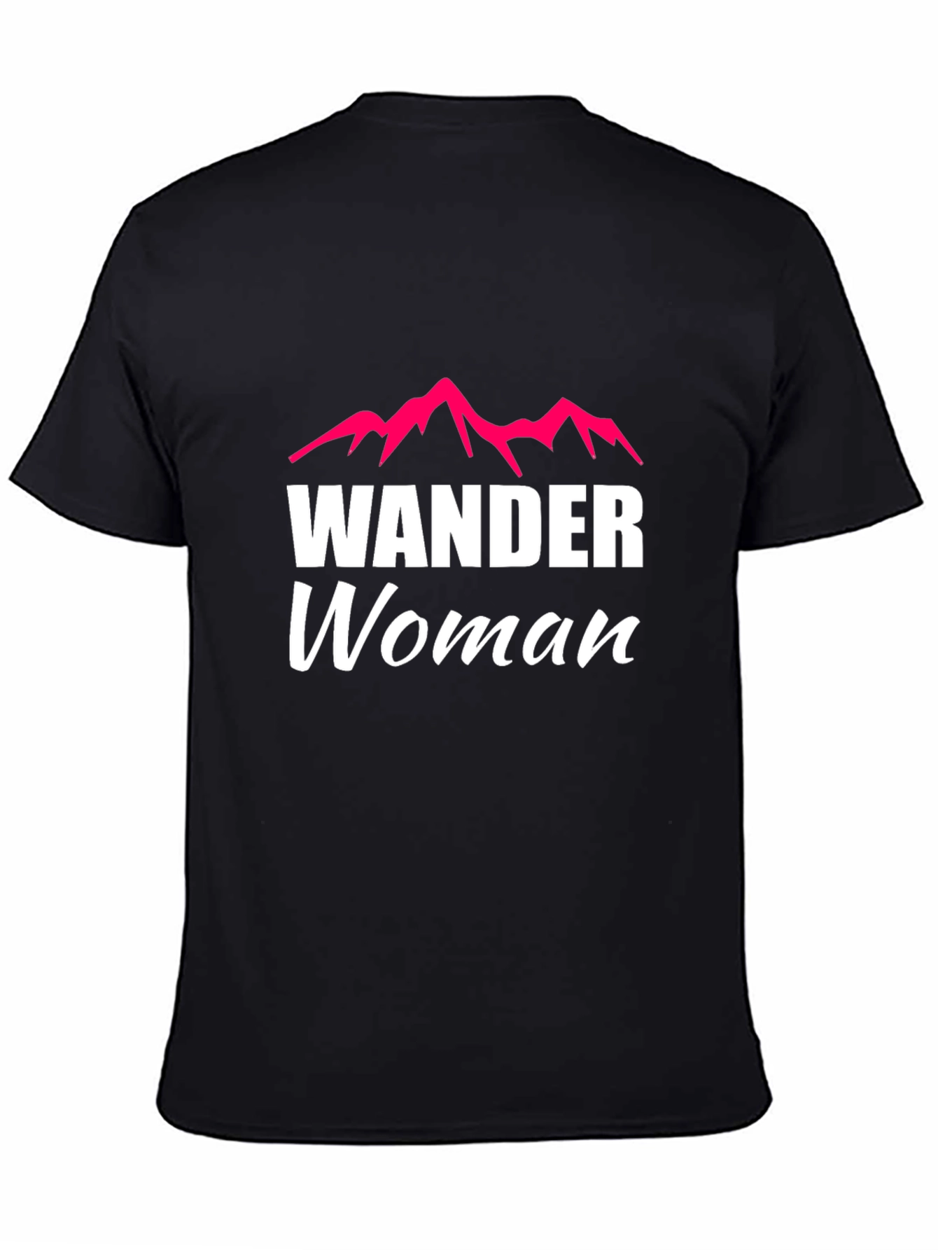 Wander Woman Graphic Tee - Black T-Shirt