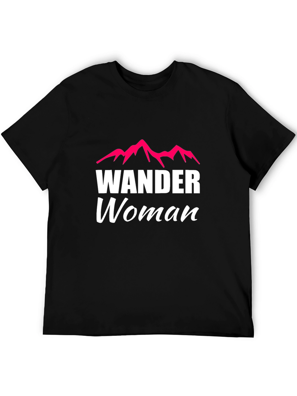 Wander Woman Graphic Tee - Black T-Shirt