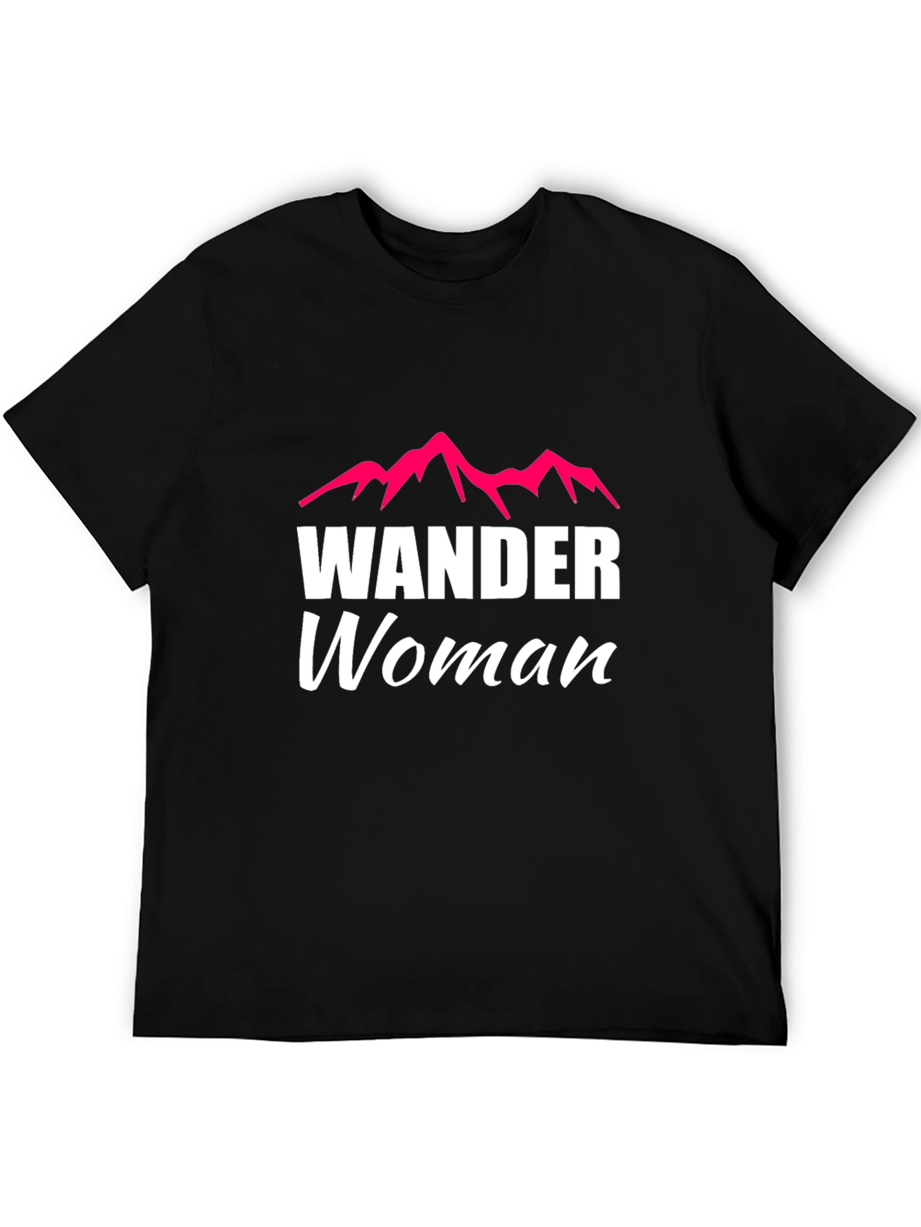 Wander Woman Graphic Tee - Black T-Shirt