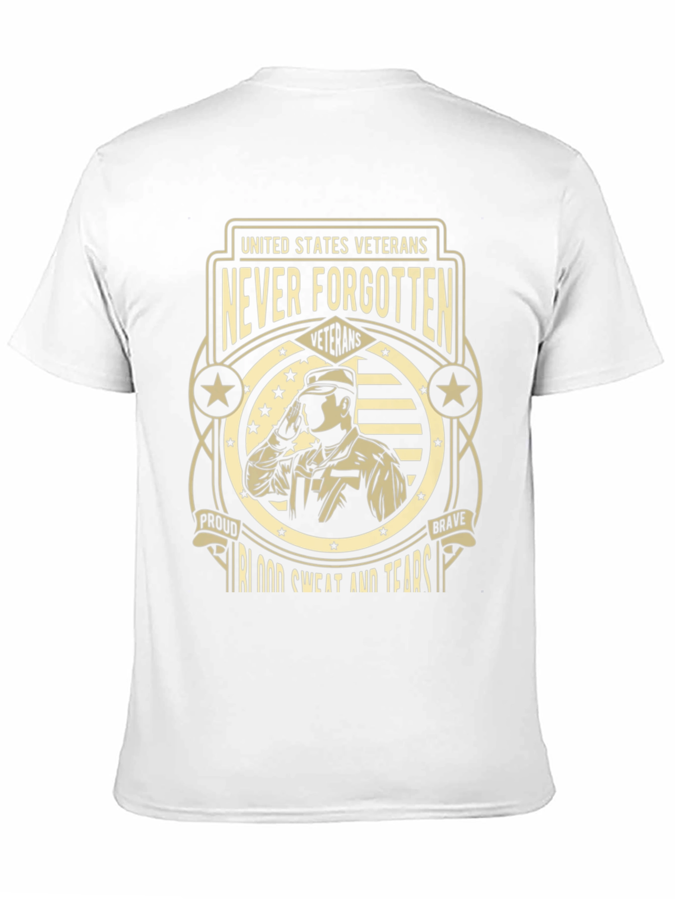 United States Veterans T-Shirt - Never Forgotten