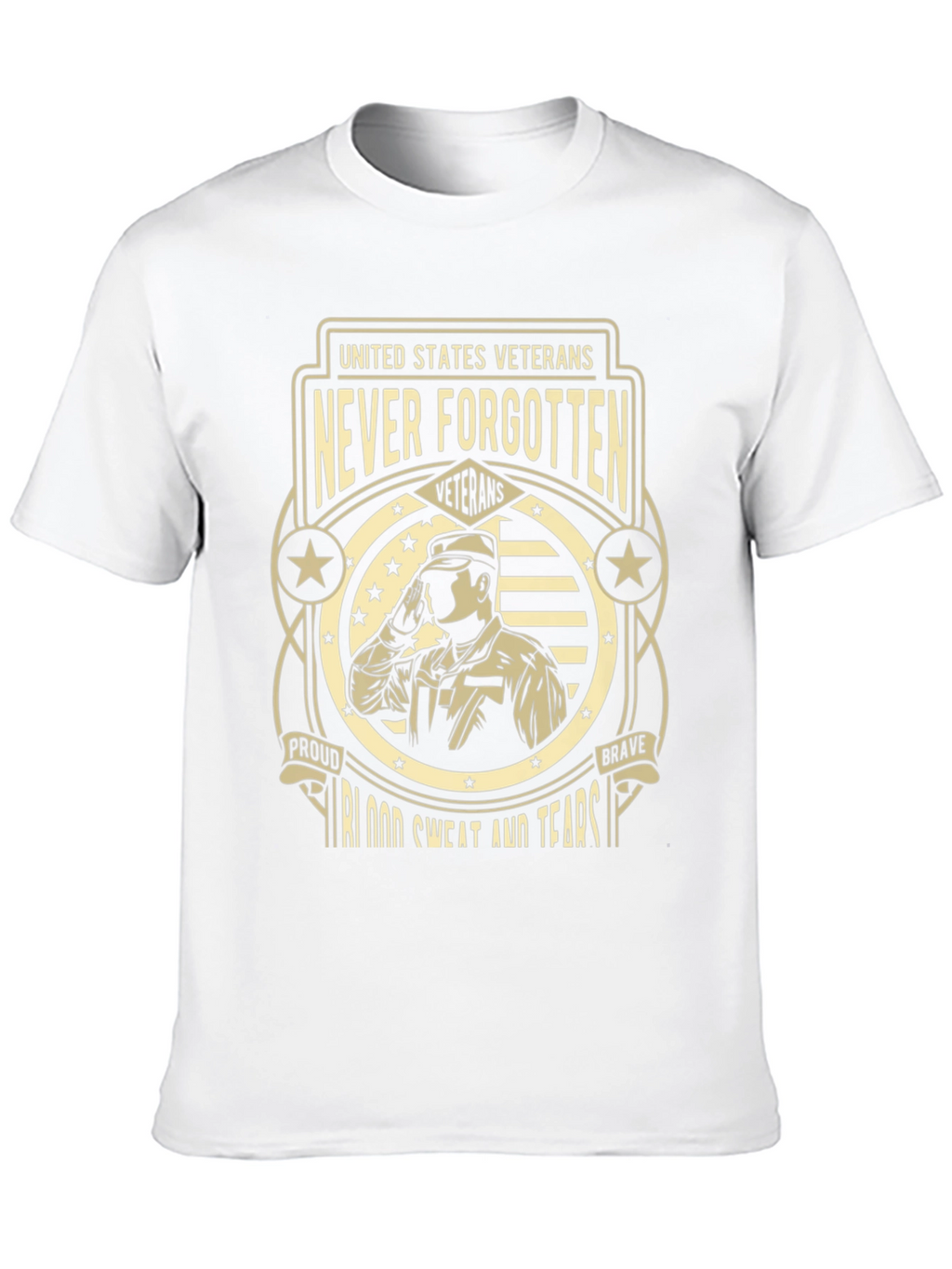 United States Veterans T-Shirt - Never Forgotten