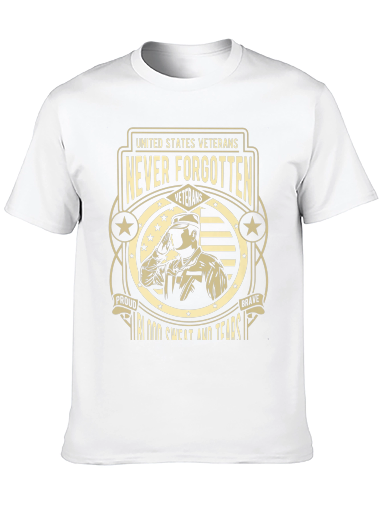 United States Veterans T-Shirt - Never Forgotten