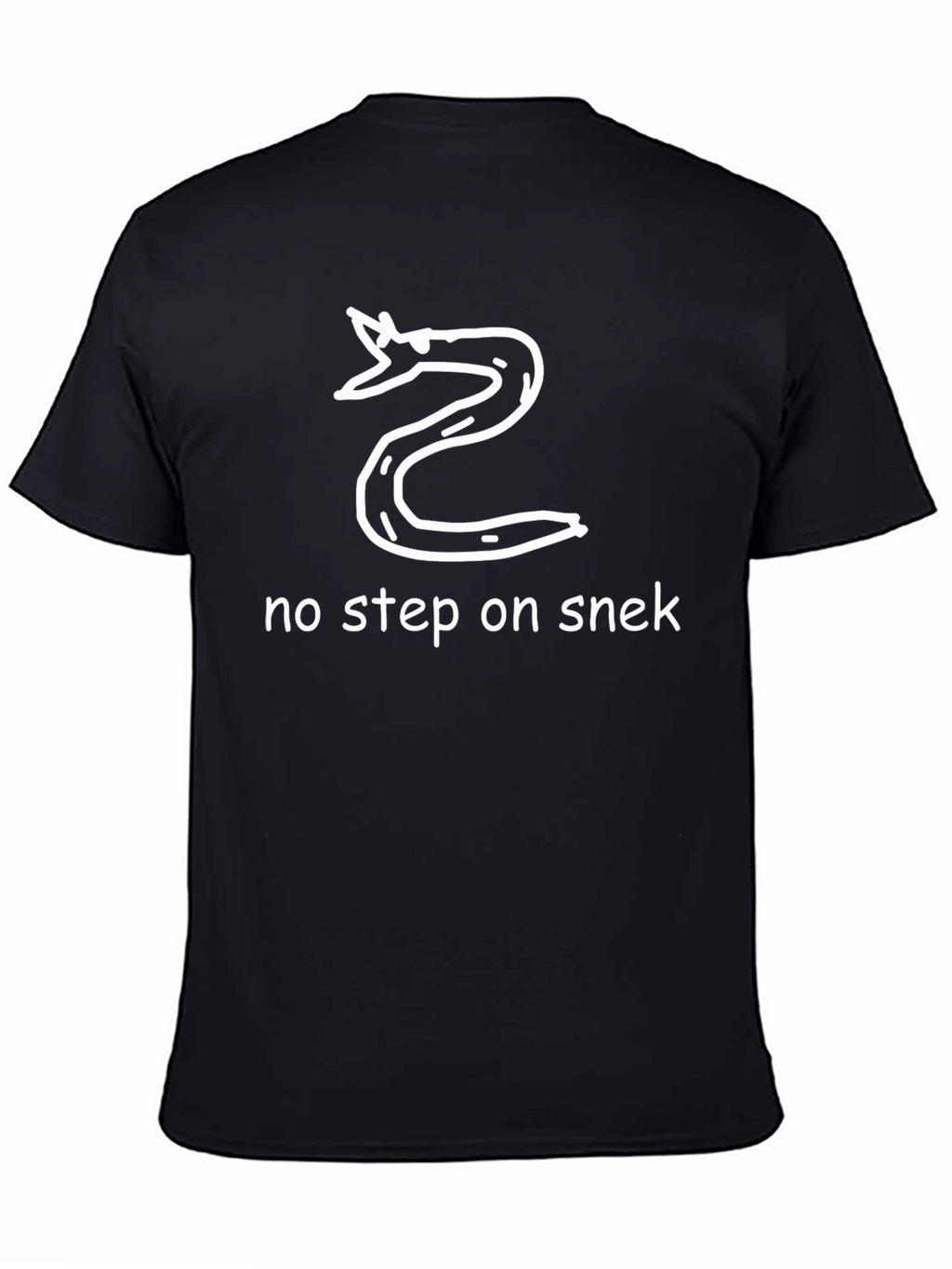 No Step On Snek T-Shirt Funny Snake Graphic Tee
