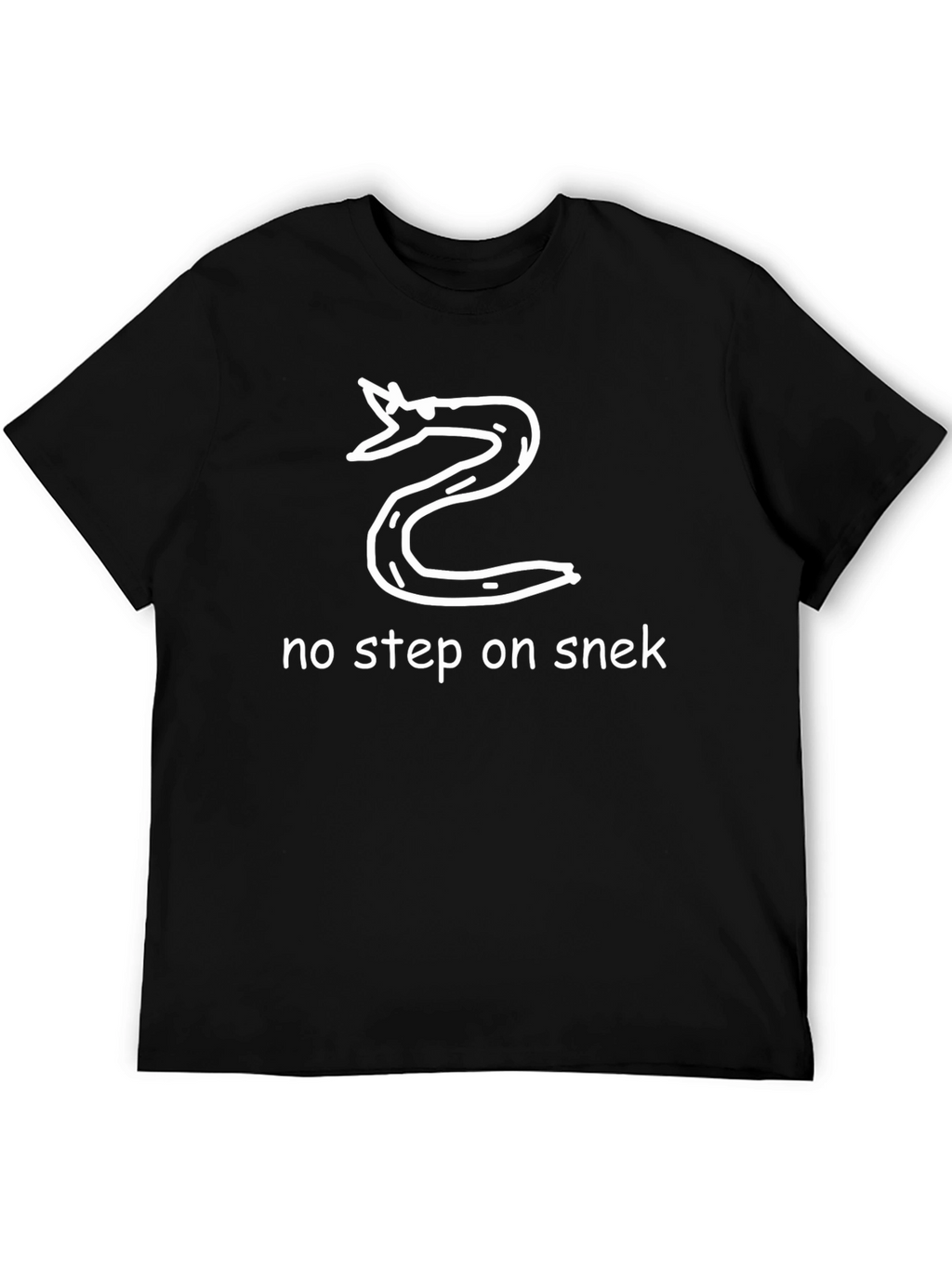 No Step On Snek T-Shirt Funny Snake Graphic Tee