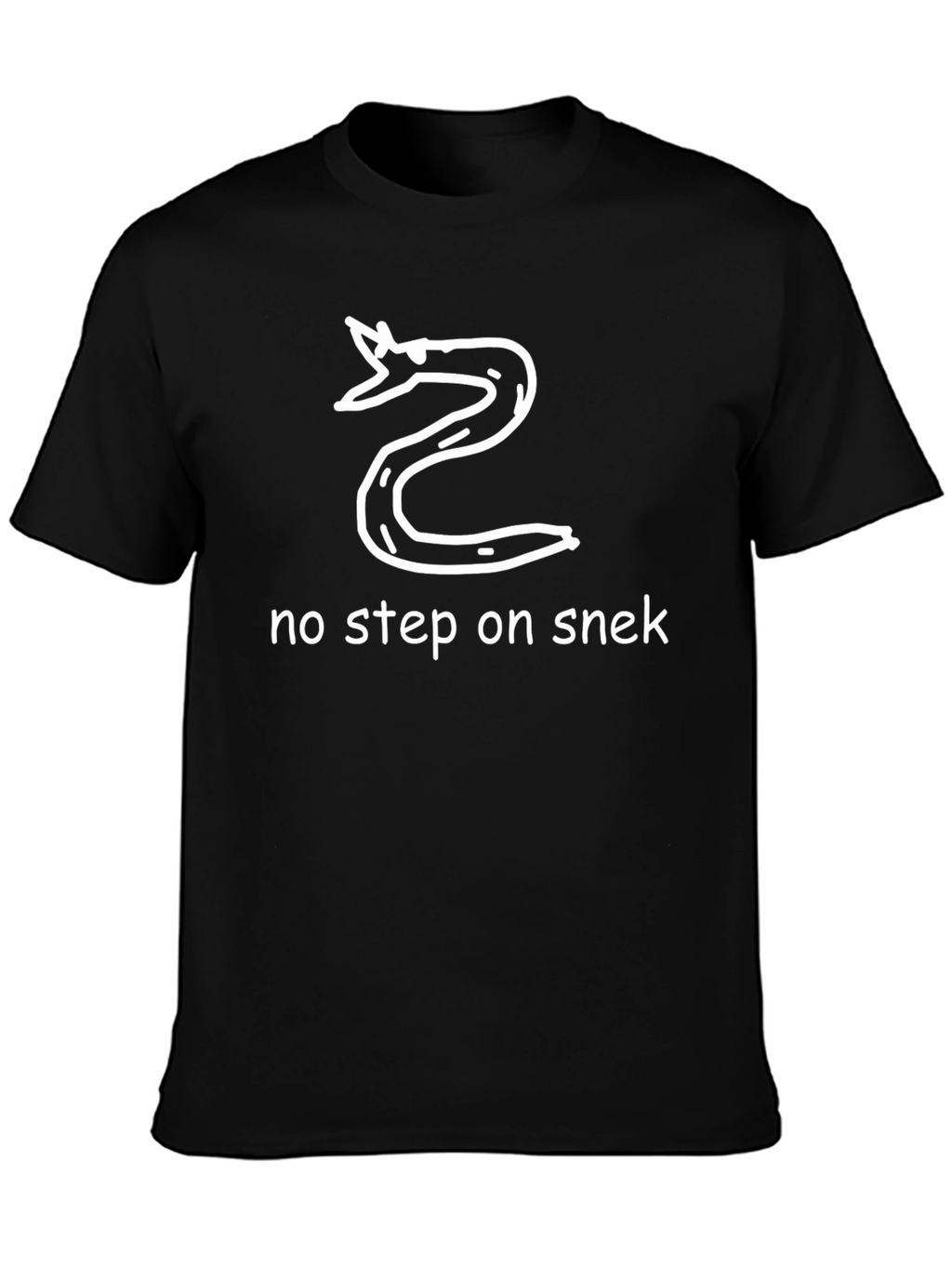 No Step On Snek T-Shirt Funny Snake Graphic Tee