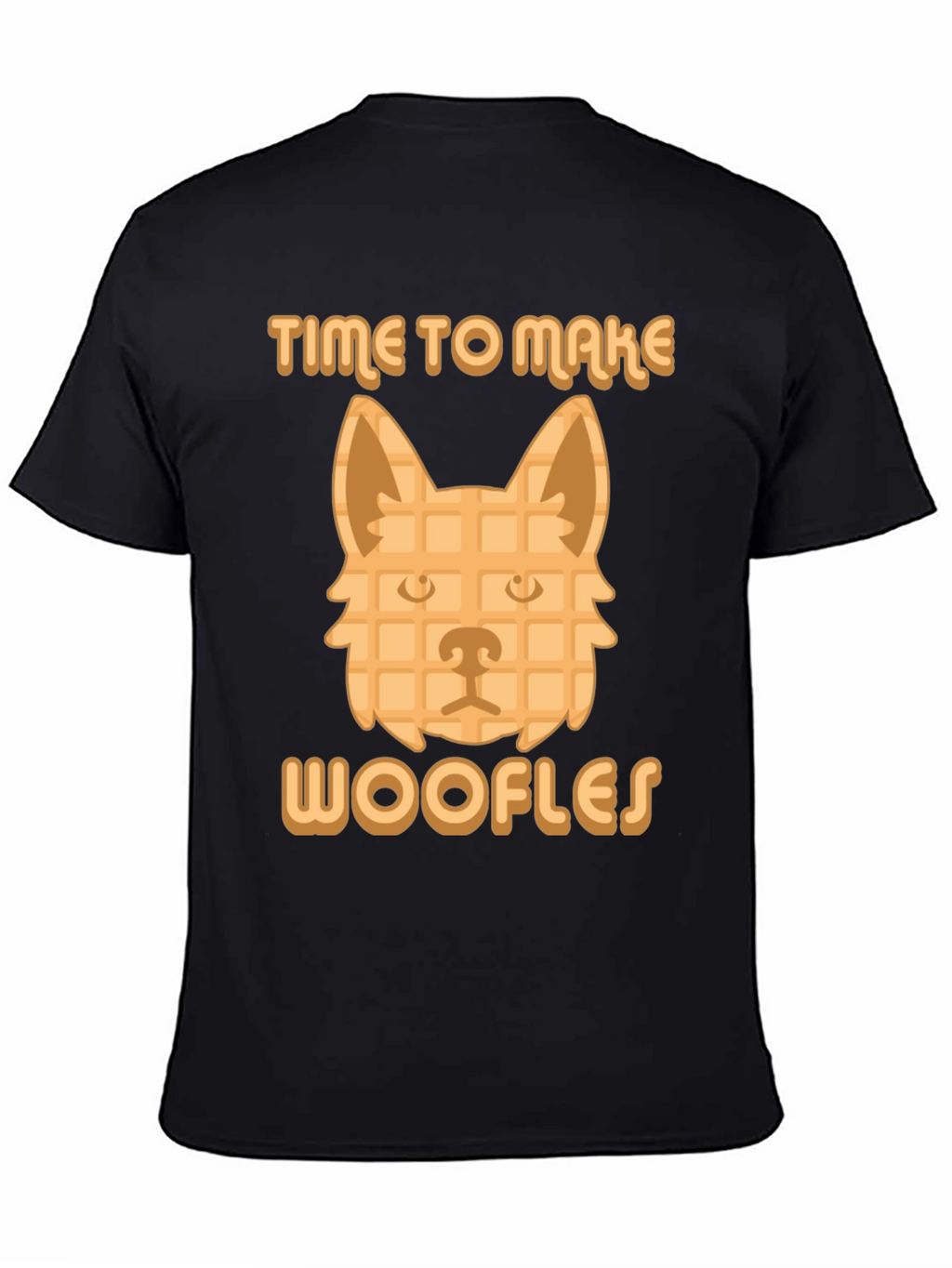 Time to Make Woofles Funny Dog Waffle T-Shirt