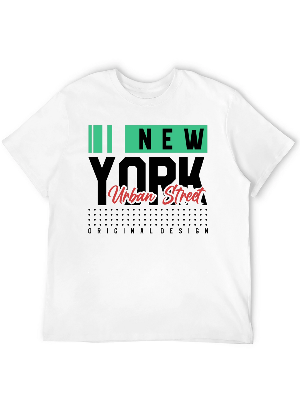 New York Urban Street Black T-Shirt