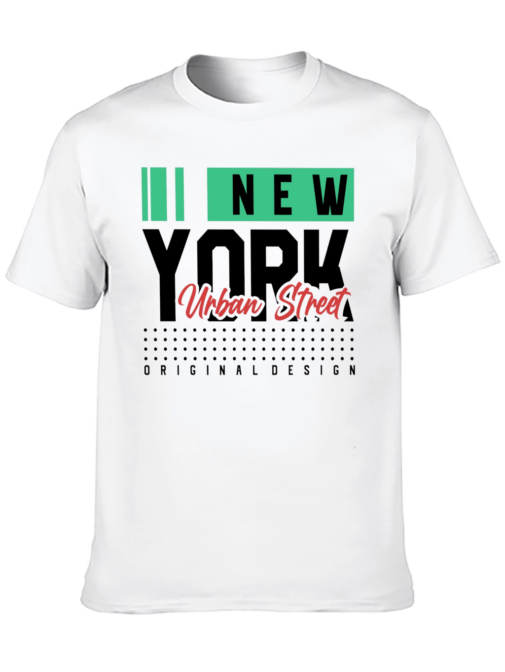 New York Urban Street Black T-Shirt