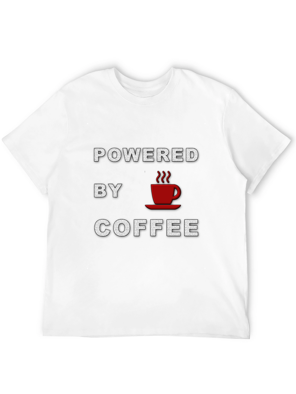 Powered By Coffee Graphic T-Shirt