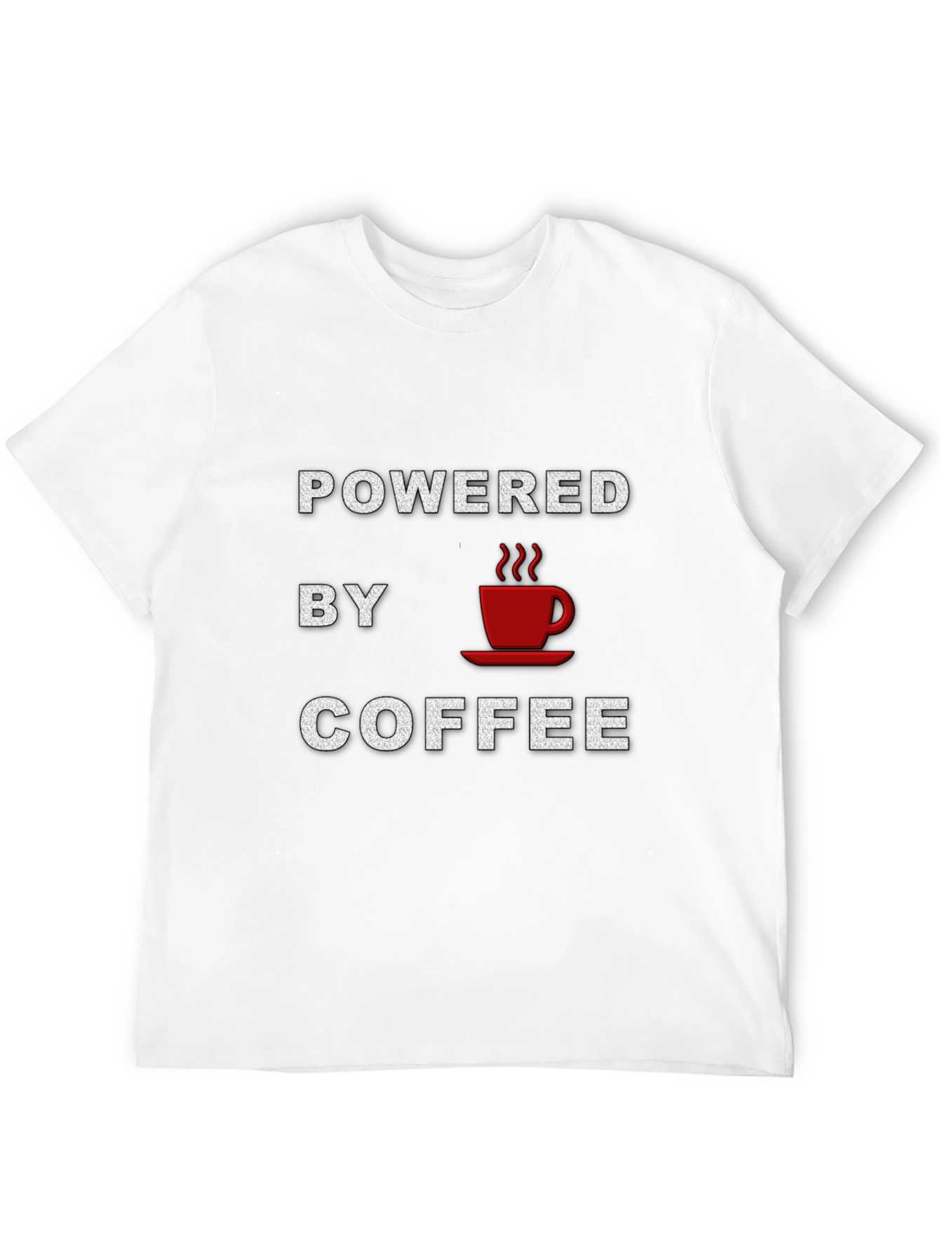 Powered By Coffee Graphic T-Shirt