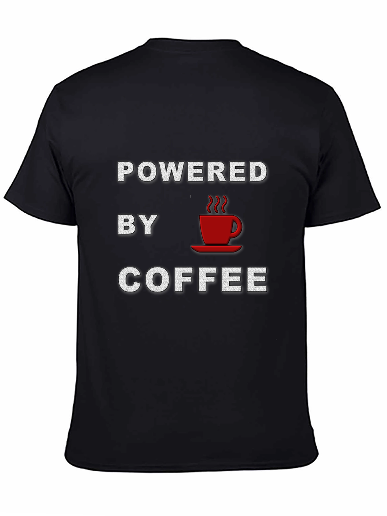 Powered By Coffee Graphic T-Shirt