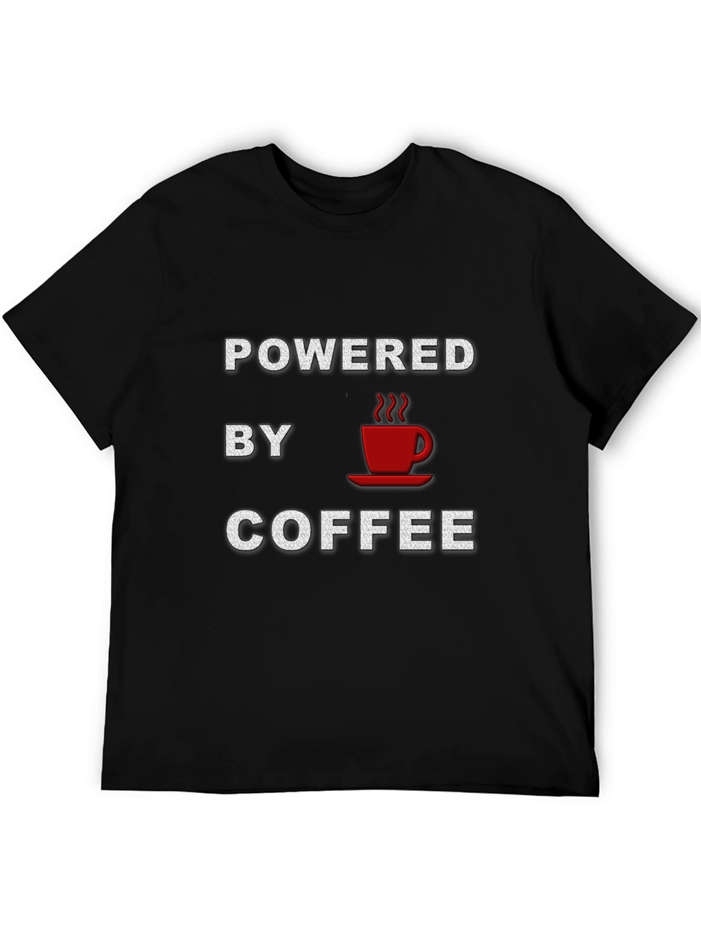 Powered By Coffee Graphic T-Shirt