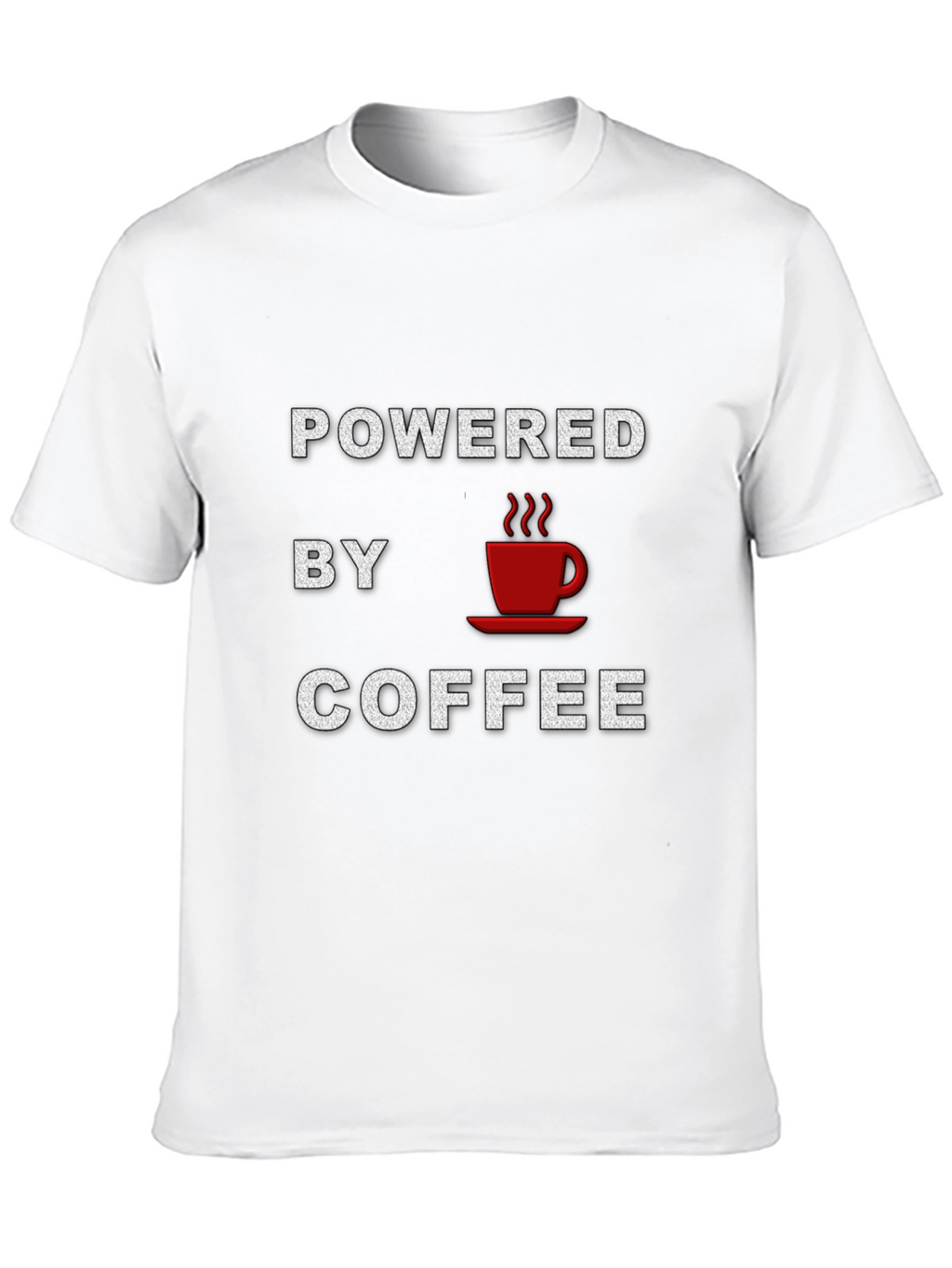 Powered By Coffee Graphic T-Shirt