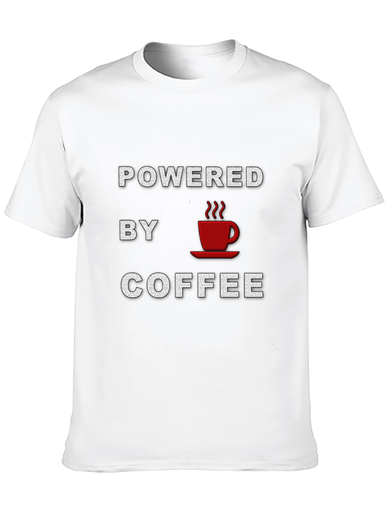 Powered By Coffee Graphic T-Shirt