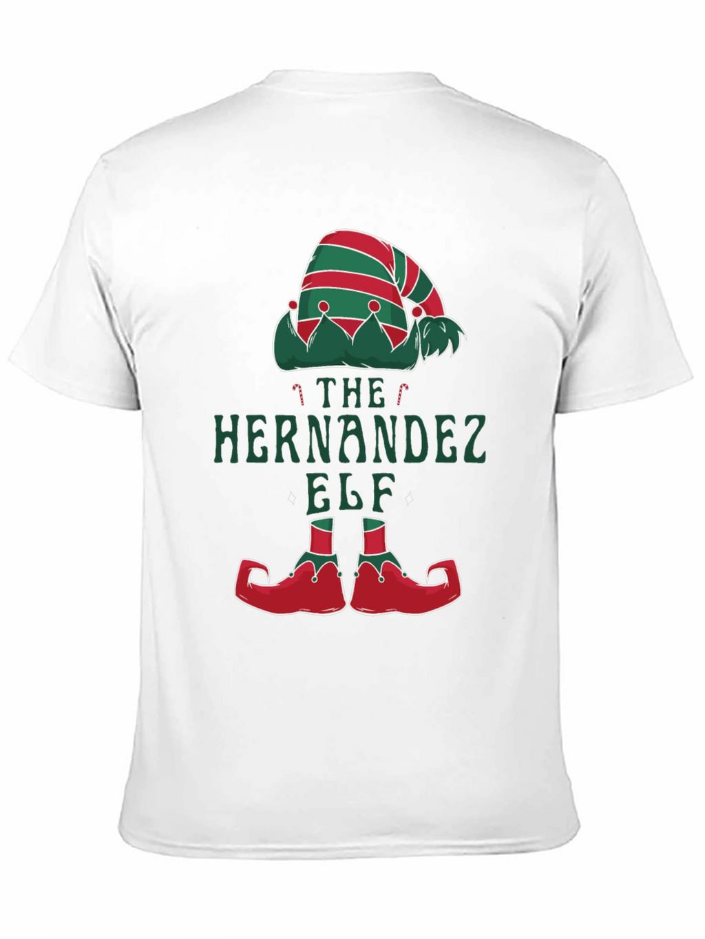 Hernandez Family Elf Matching Christmas Tee