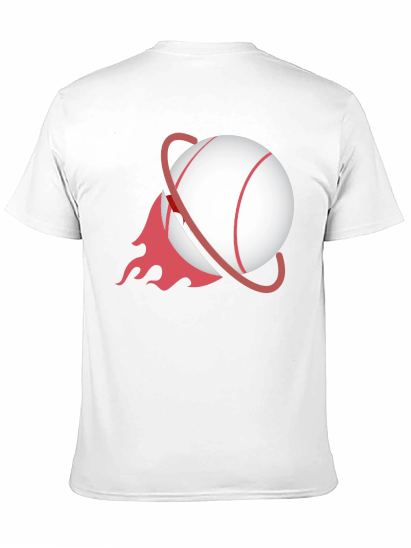 Baseball Planet Black T-Shirt