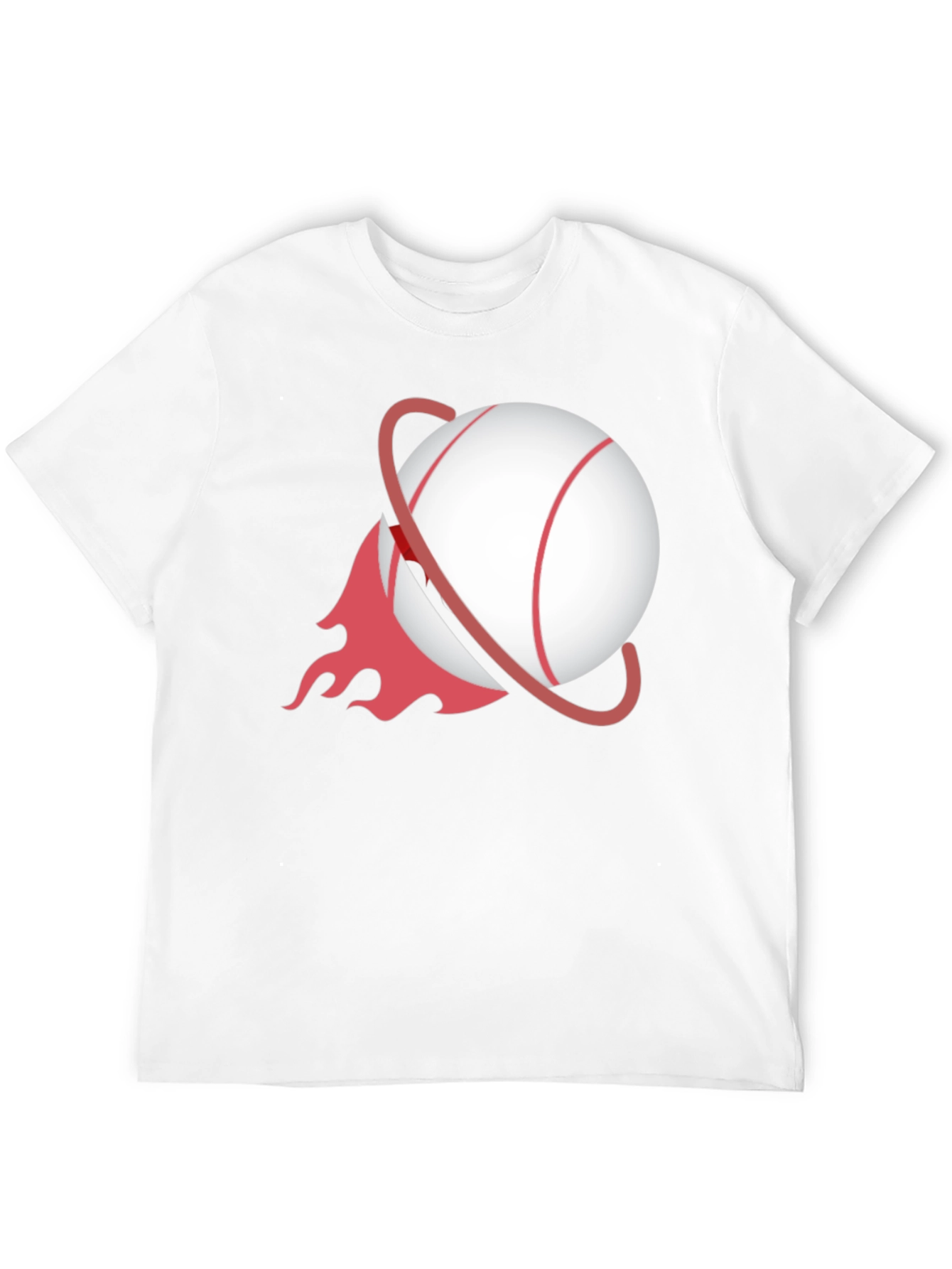 Baseball Planet Black T-Shirt