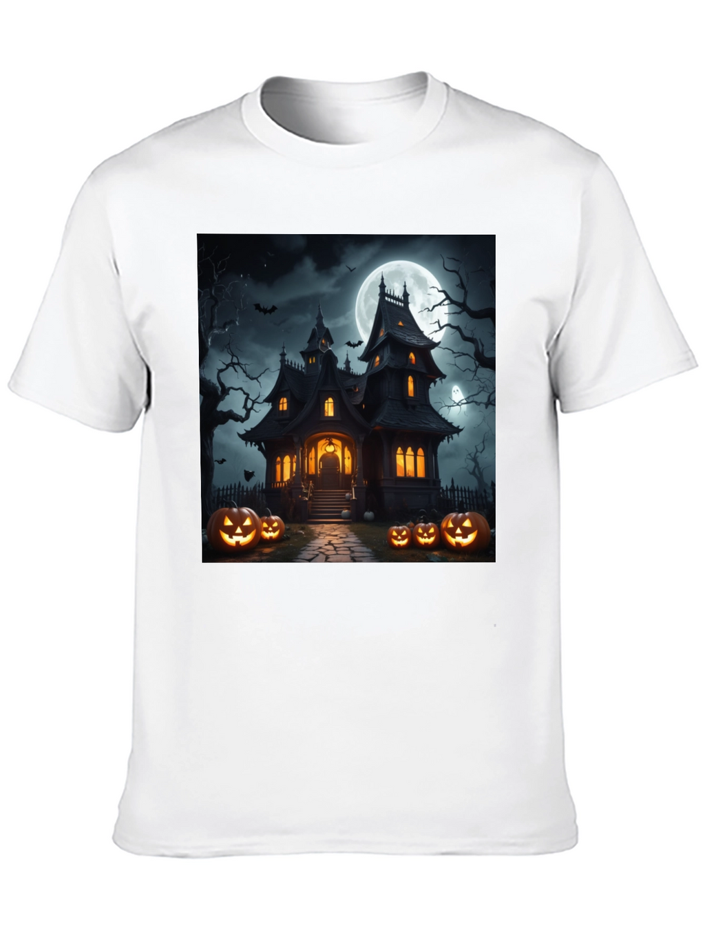 Halloween Haunted House T-Shirt