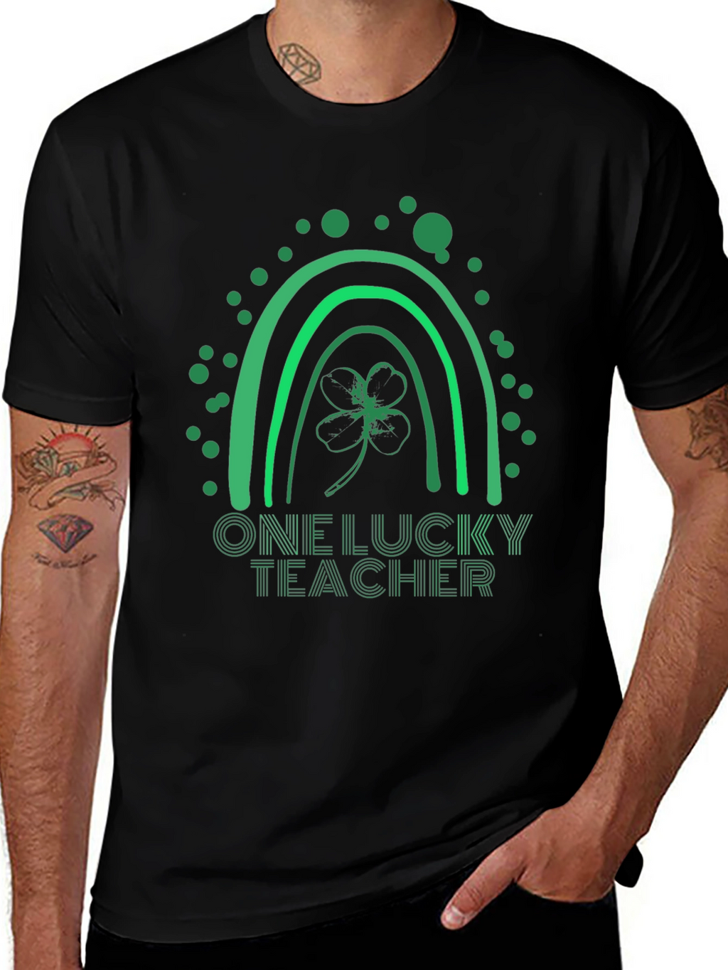 Lucky Teacher Graphic Tee - St. Patricks Day