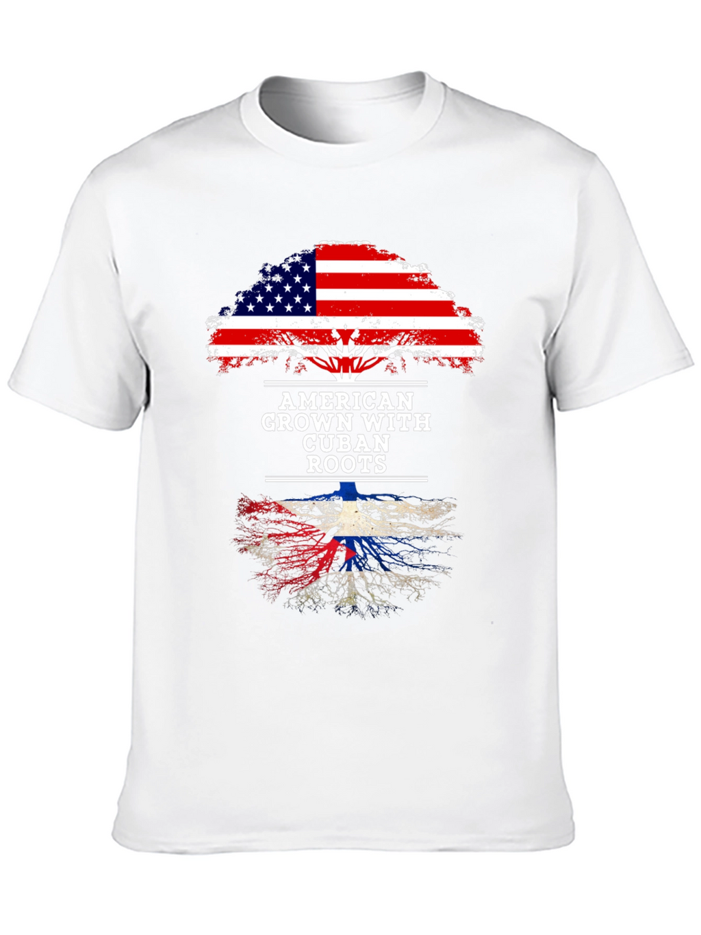 American Grown with Cuban Roots Tee