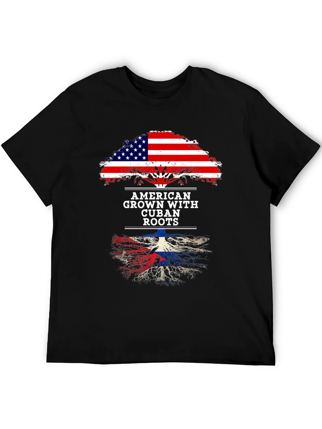 American Grown with Cuban Roots Tee