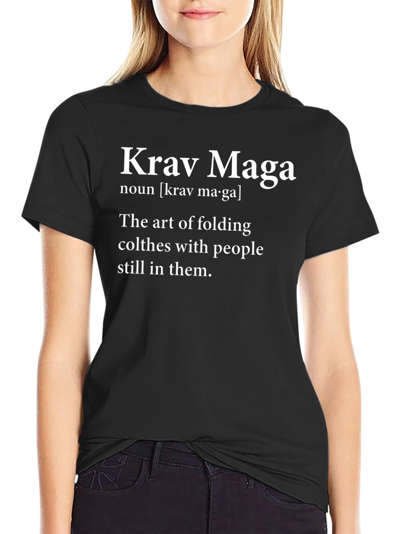 Krav Maga Definition T-Shirt - Martial Arts Humor Tee