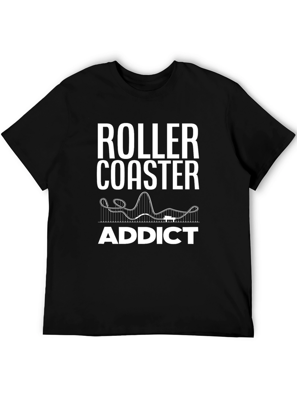 Roller Coaster Addict T-Shirt - Thrill Seekers Apparel