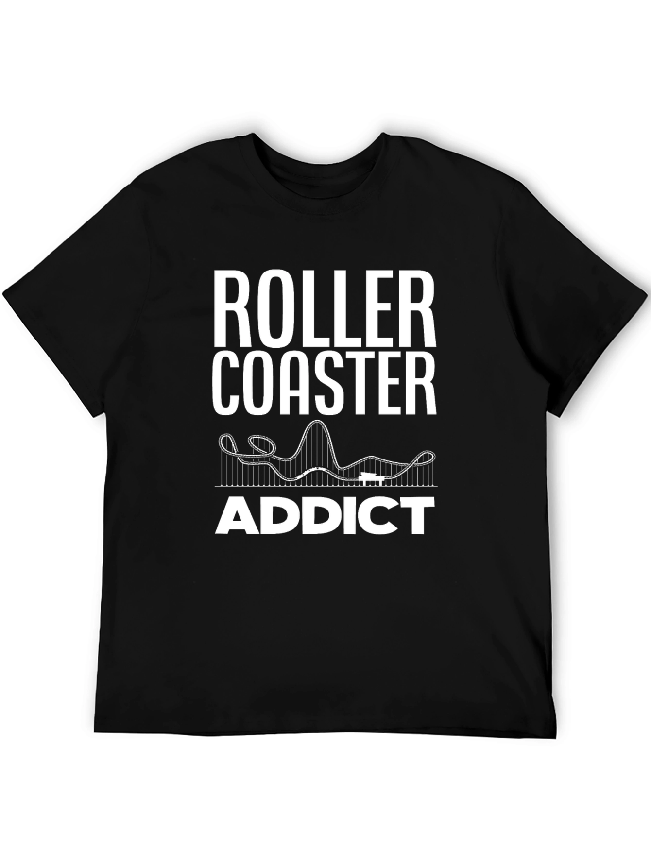 Roller Coaster Addict T-Shirt - Thrill Seekers Apparel