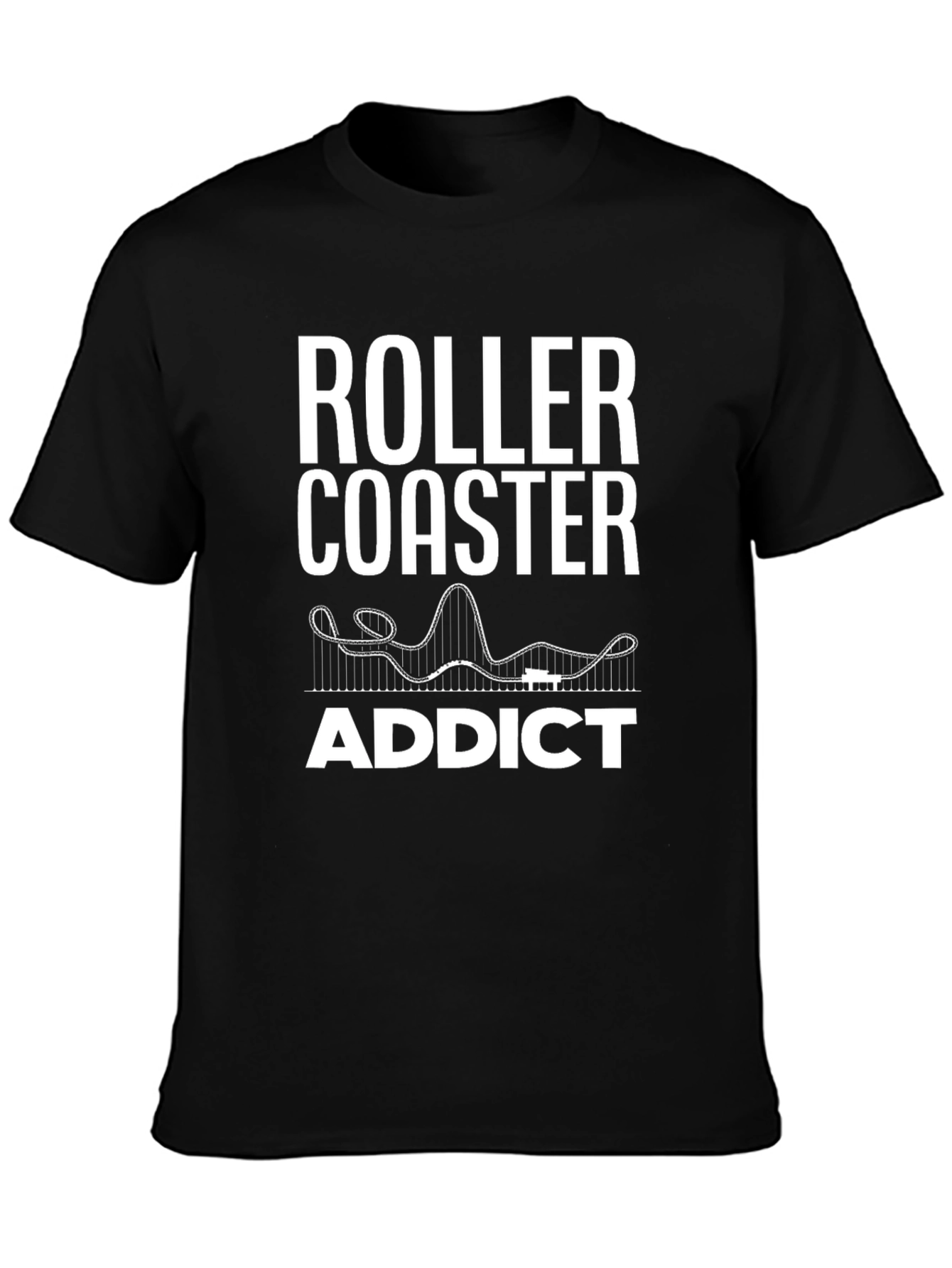Roller Coaster Addict T-Shirt - Thrill Seekers Apparel