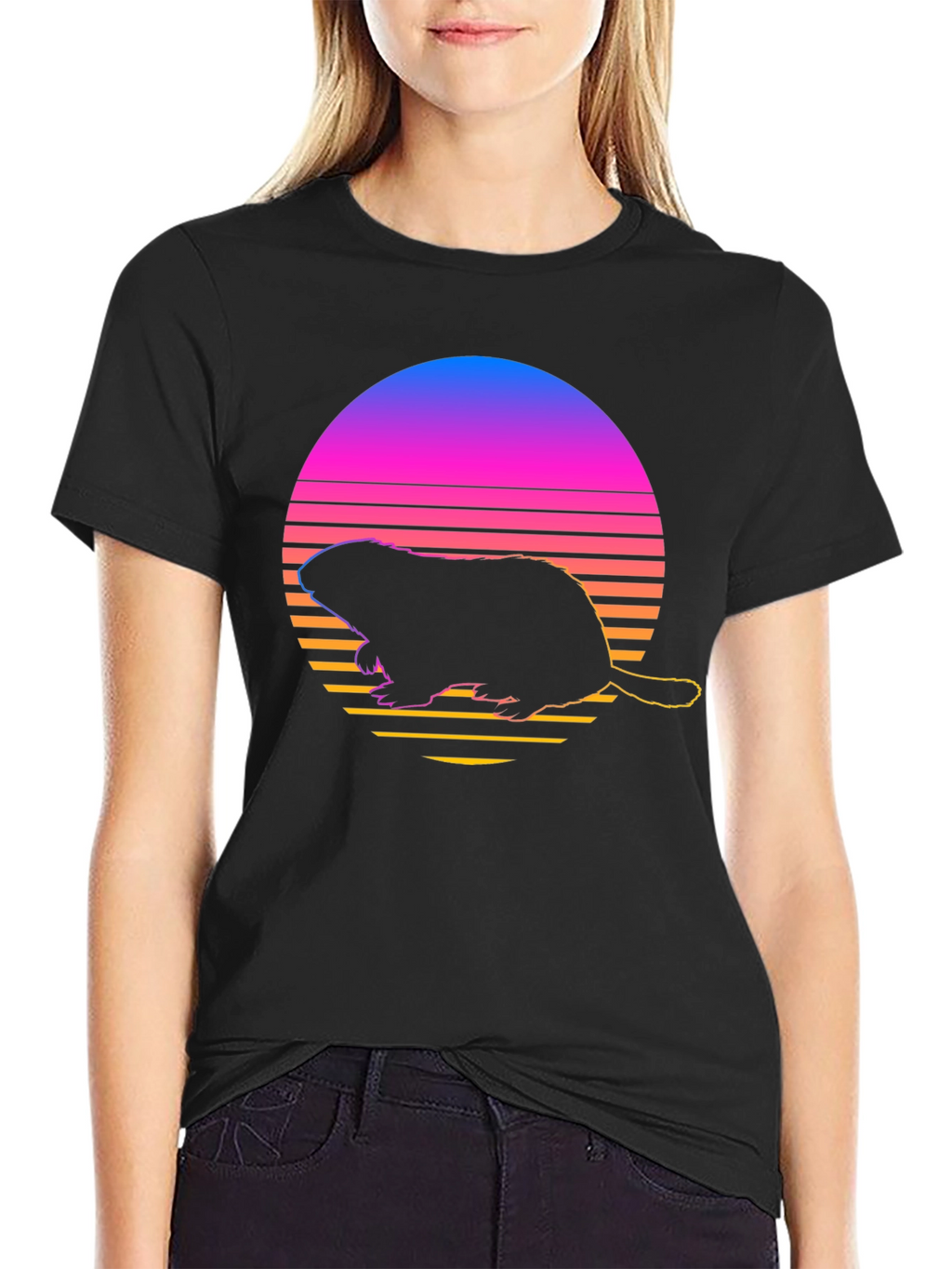 Retro Beaver T-Shirt