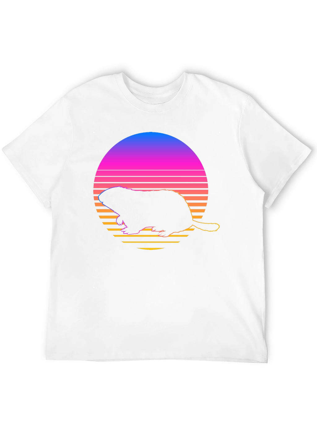 Retro Beaver T-Shirt